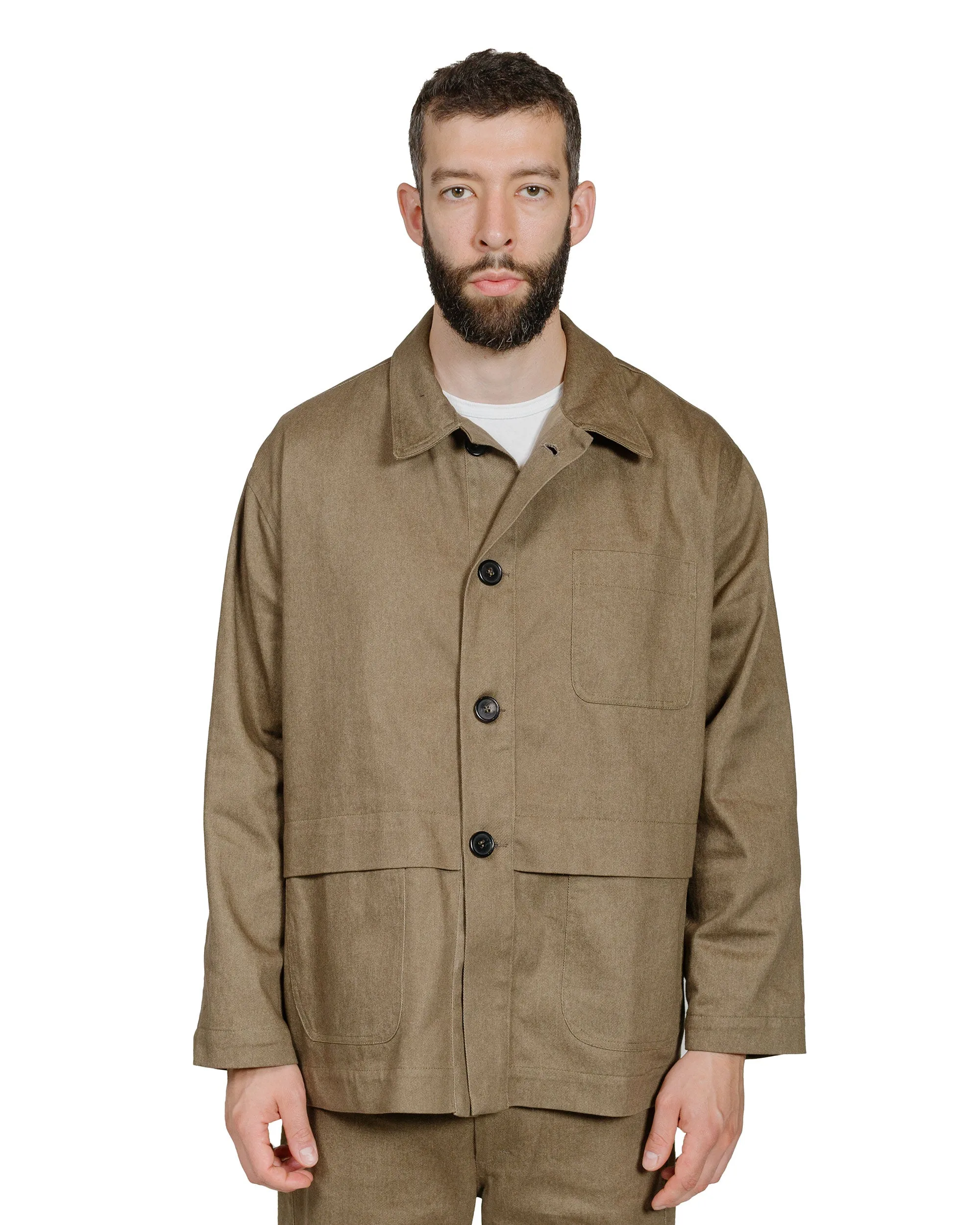 Wanze Forestiere Jacket Cotton Twill Oak sold by Lost & Found product image thumbnail 2