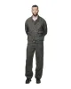 James Coward Set Up Pants Overdyed Charcoal Belgian Linen sold by Lost & Found