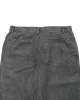 James Coward Set Up Pants Overdyed Charcoal Belgian Linen sold by Lost & Found