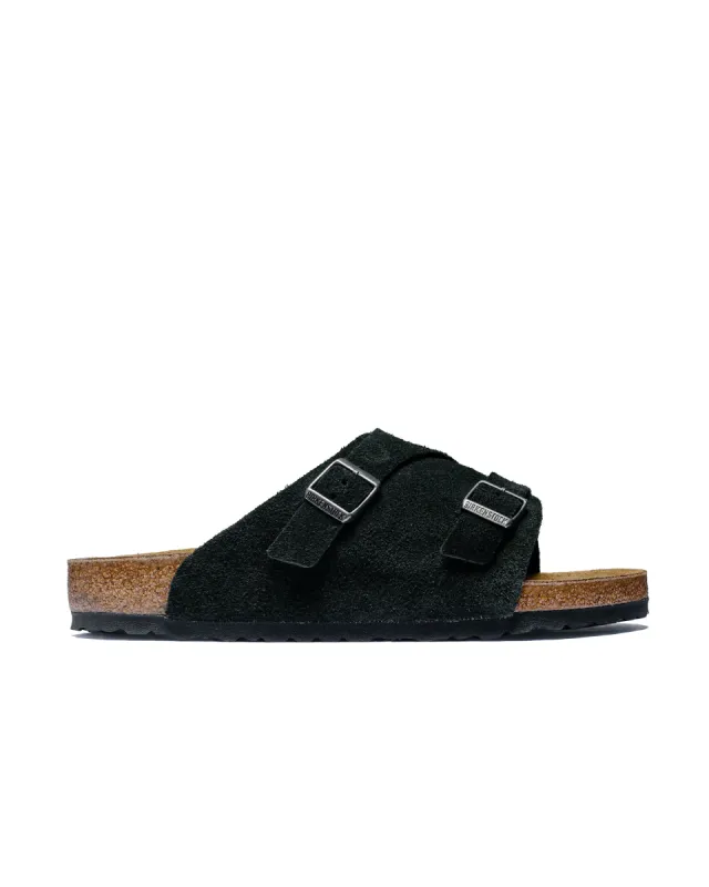 Birkenstock Zurich Suede Black sold by Lost & Found