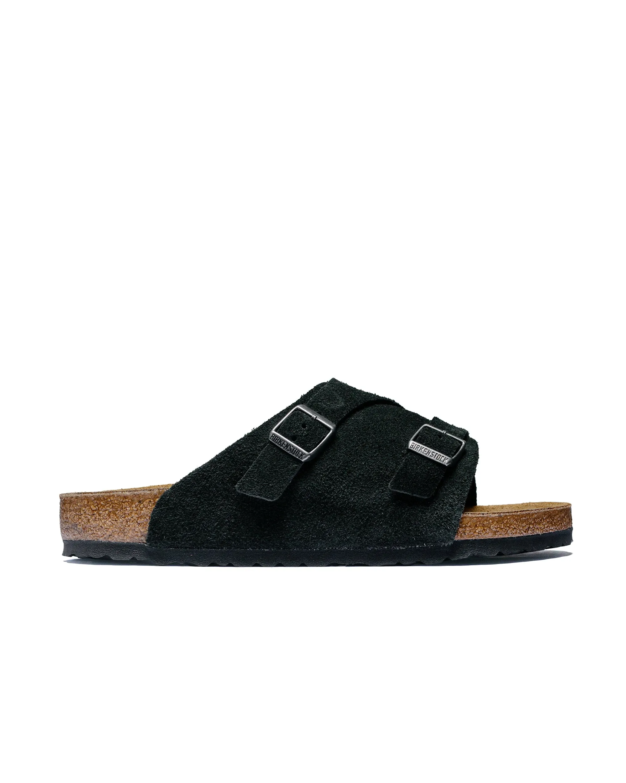 Birkenstock Zurich Suede Black sold by Lost & Found