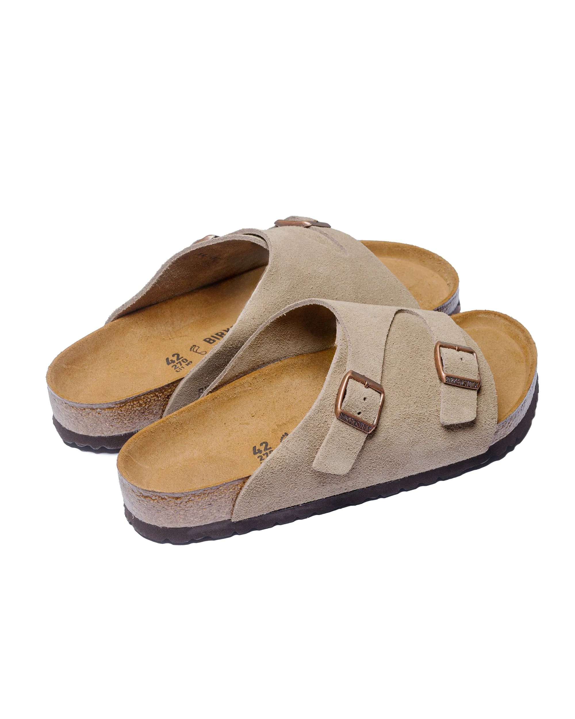 Birkenstock Zurich Suede Taupe sold by Lost & Found product image thumbnail 3