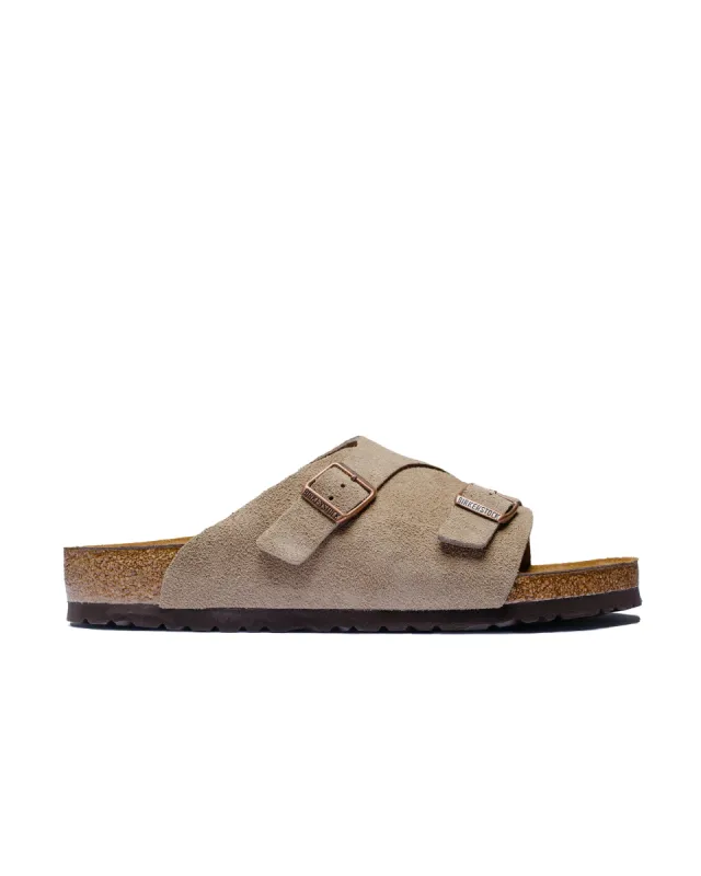 Birkenstock Zurich Suede Taupe sold by Lost & Found