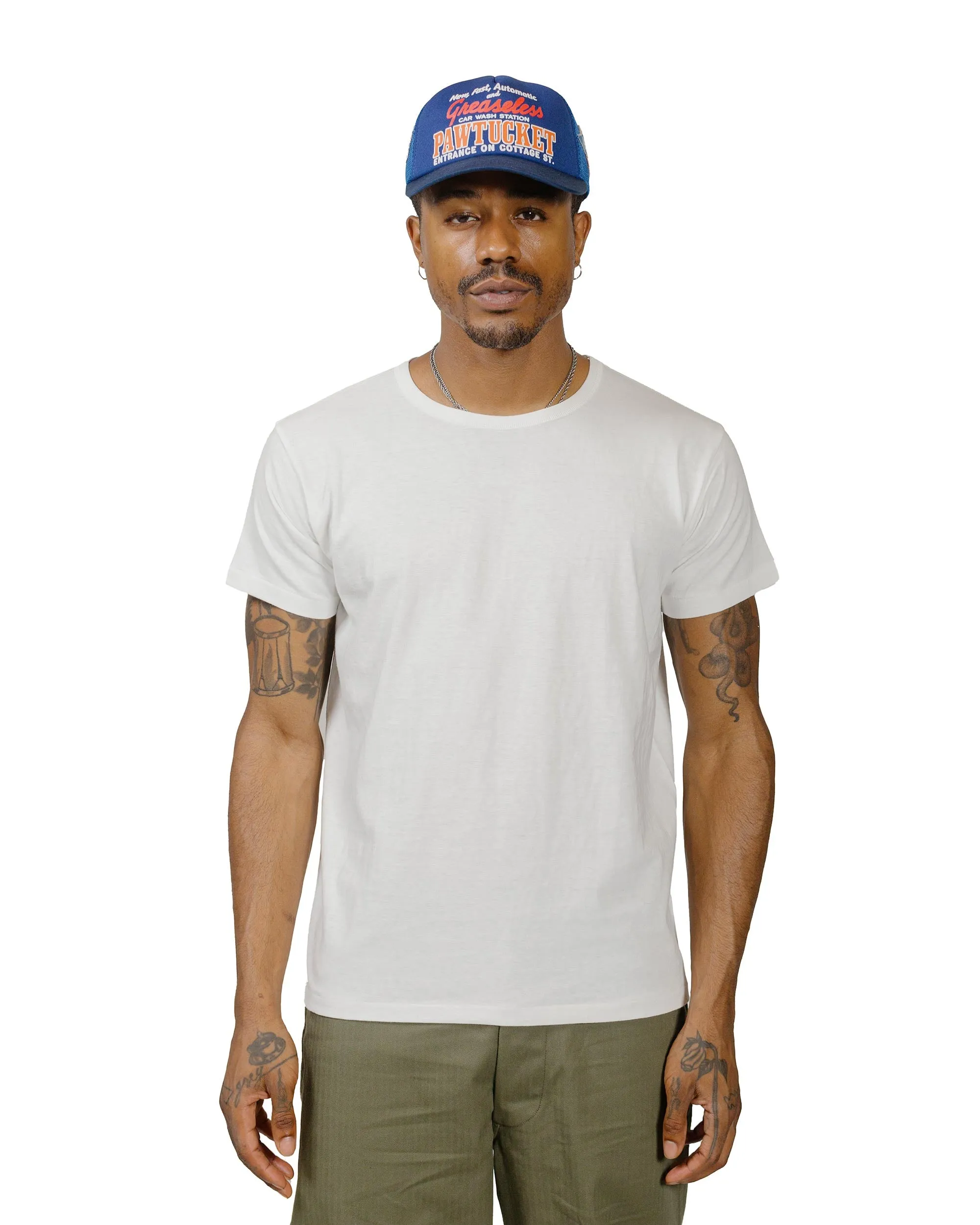 The Real McCoy's MC24014 Undershirt, Cotton, Summer White sold by Lost & Found product image thumbnail 2