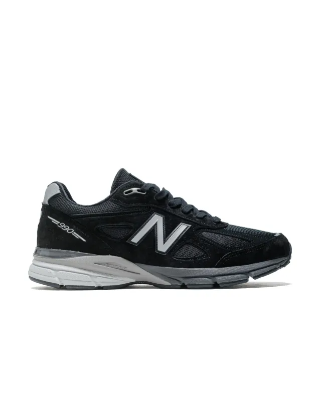 New Balance U990BL4 Black/Silver made by New Balance