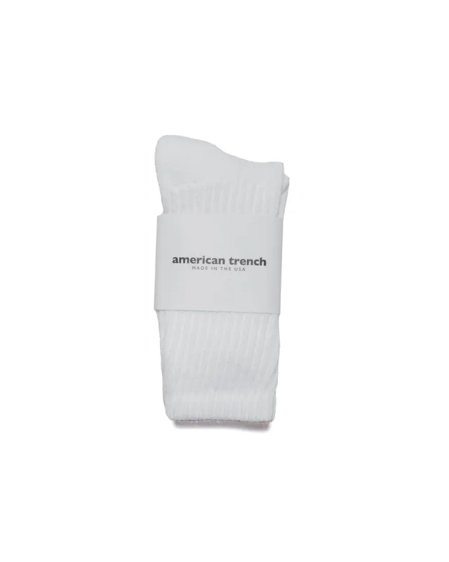 American Trench The Solids White sold by Lost & Found