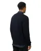 Norse Projects Loki Wool Cotton Rib Cardigan Dark Navy sold by Lost & Found