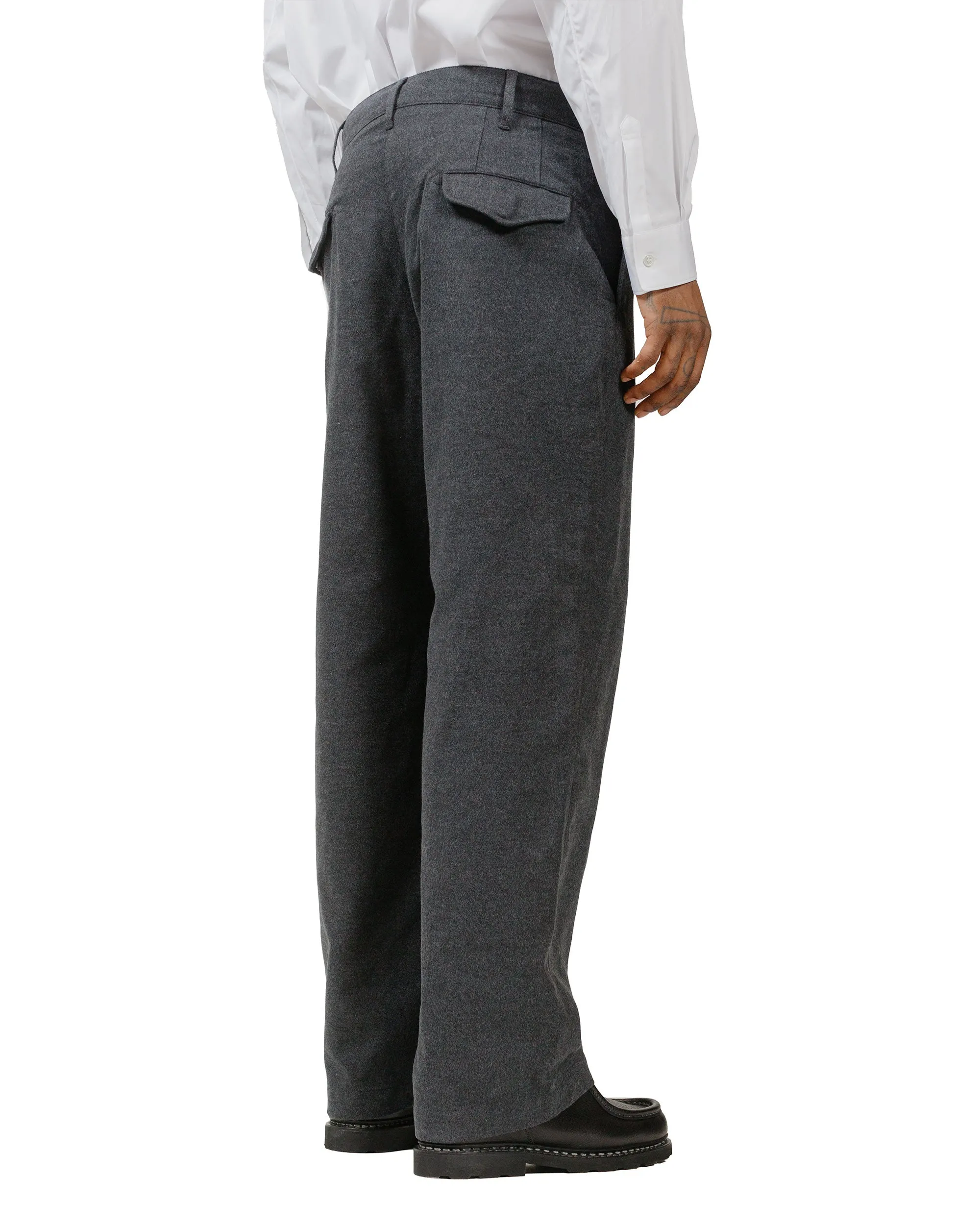 Engineered Garments Officer Pant Charcoal CP Brushed Cloth sold by Lost & Found product image thumbnail 3