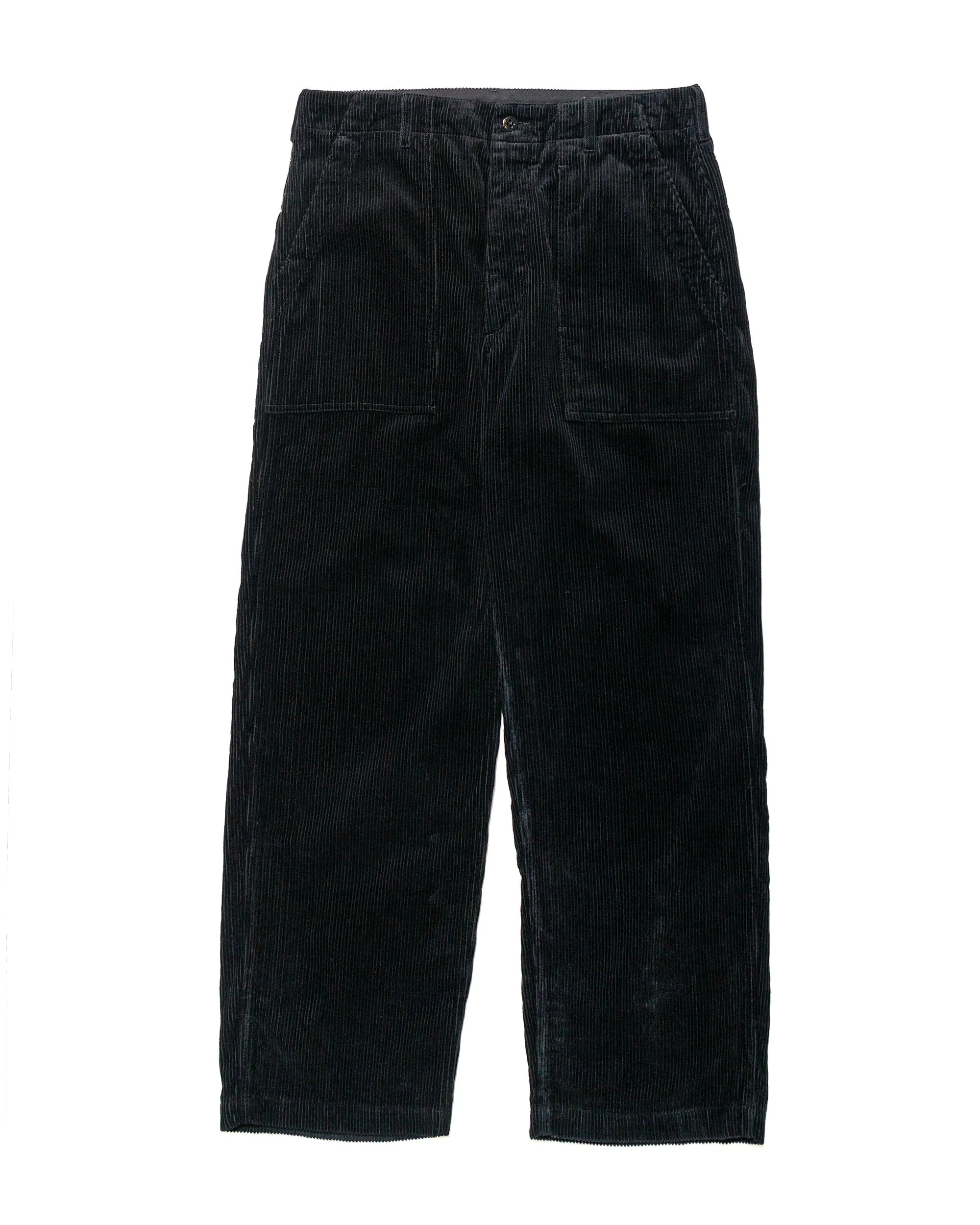 Engineered Garments Fatigue Pant Black Cotton 8W Corduroy sold by Lost & Found