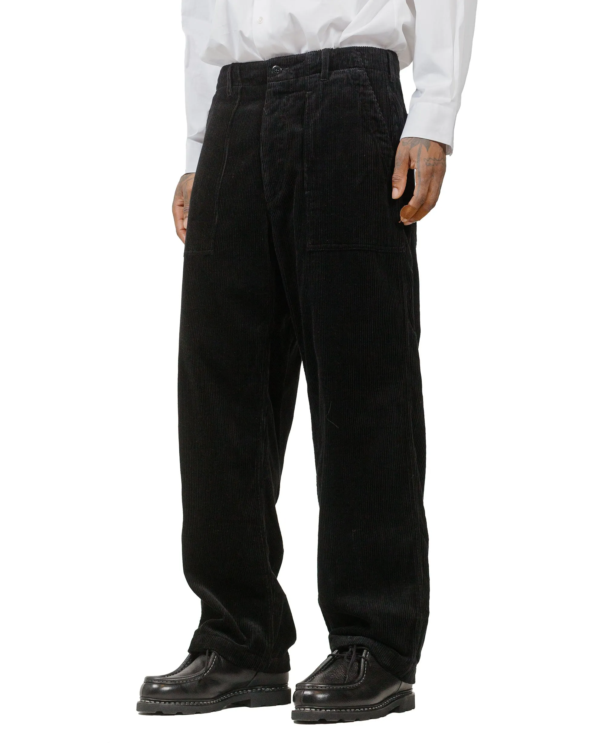 Engineered Garments Fatigue Pant Black Cotton 8W Corduroy sold by Lost & Found product image thumbnail 2