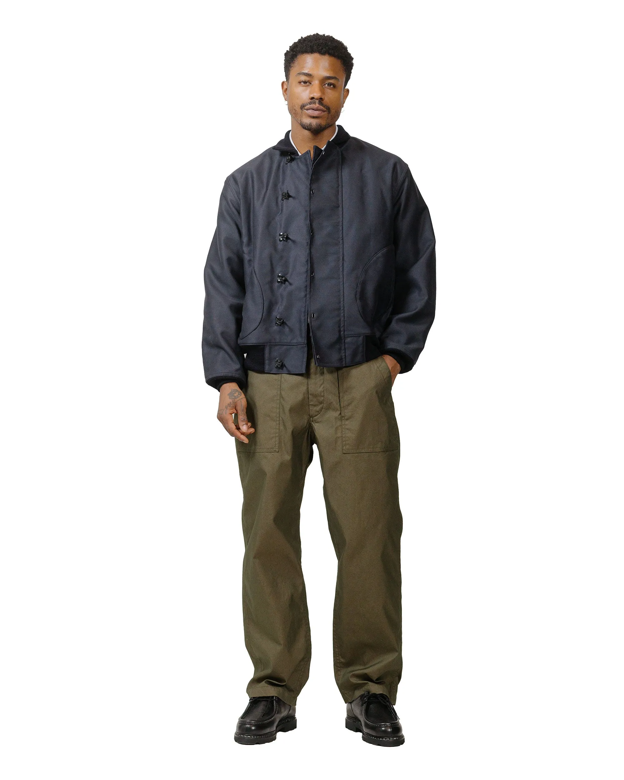 Engineered Garments Fatigue Pant Olive CP Weather Poplin sold by Lost & Found product image thumbnail 4