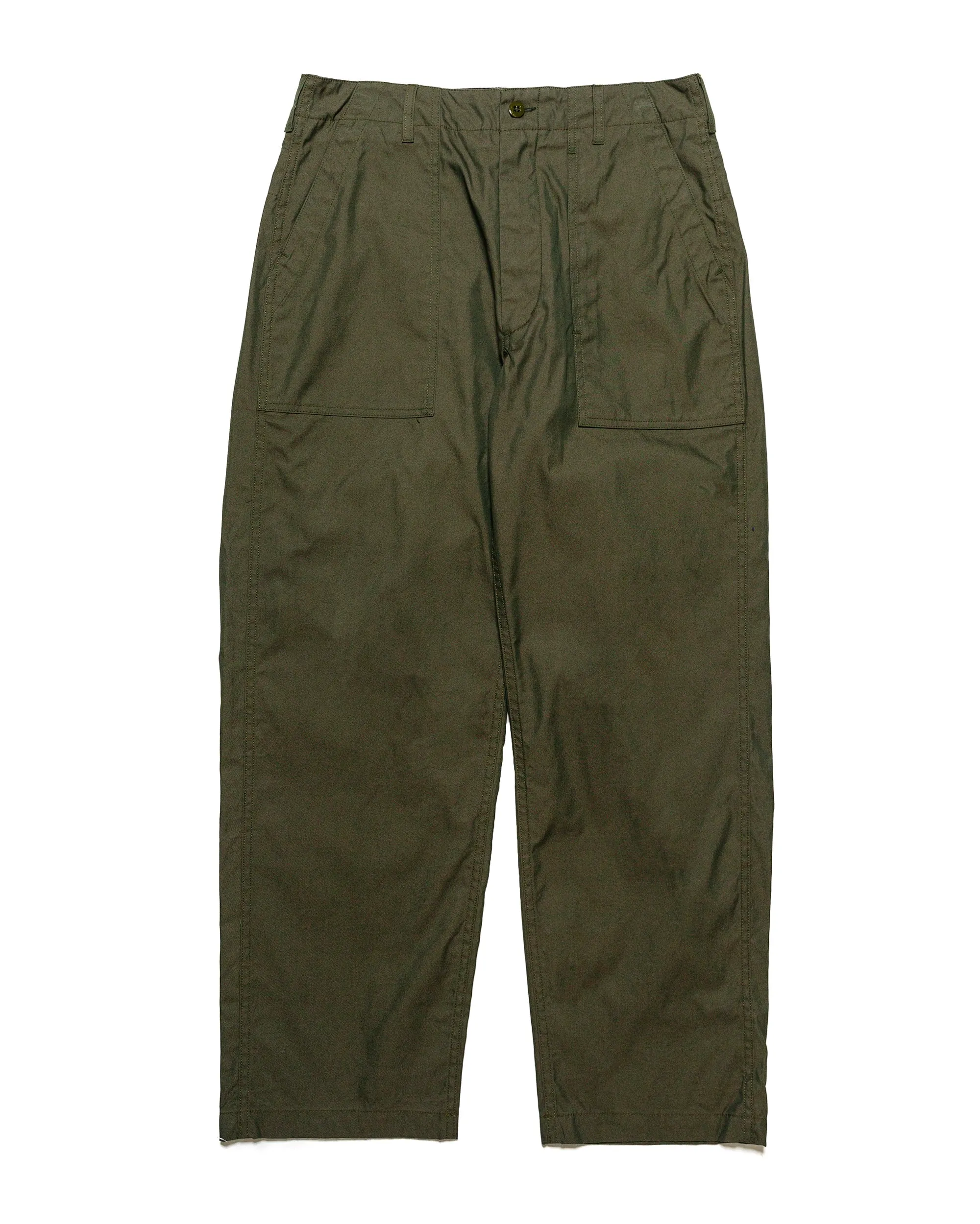 Engineered Garments Fatigue Pant Olive CP Weather Poplin sold by Lost & Found