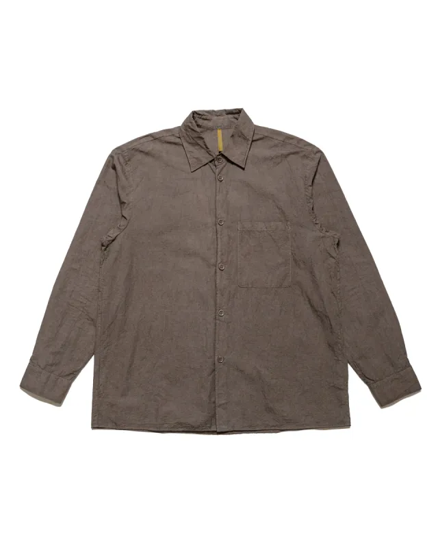 MAN-TLE R17 Shirt-4 Somesho Dark Persimmon/Iron made by MAN-TLE