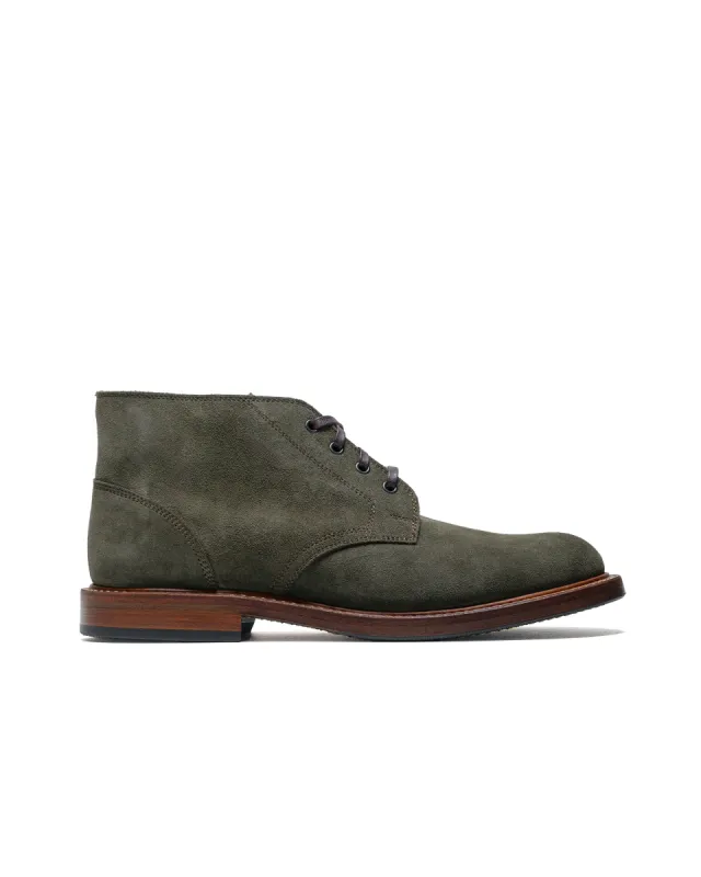 John Lofgren Bootmaker The Steadfast Chukka Boots Japanese Suede Olive sold by Lost & Found