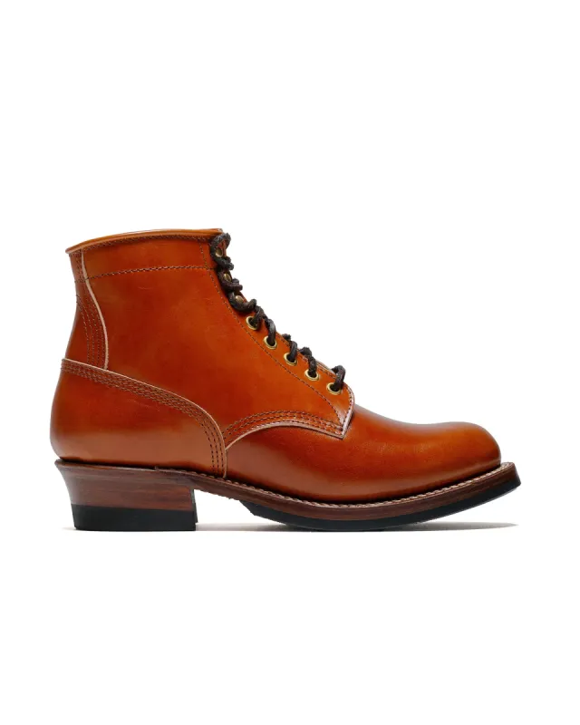 John Lofgren Bootmaker Steel Gang Boots Shinki Hikaku Horsebutt Camel sold by Lost & Found