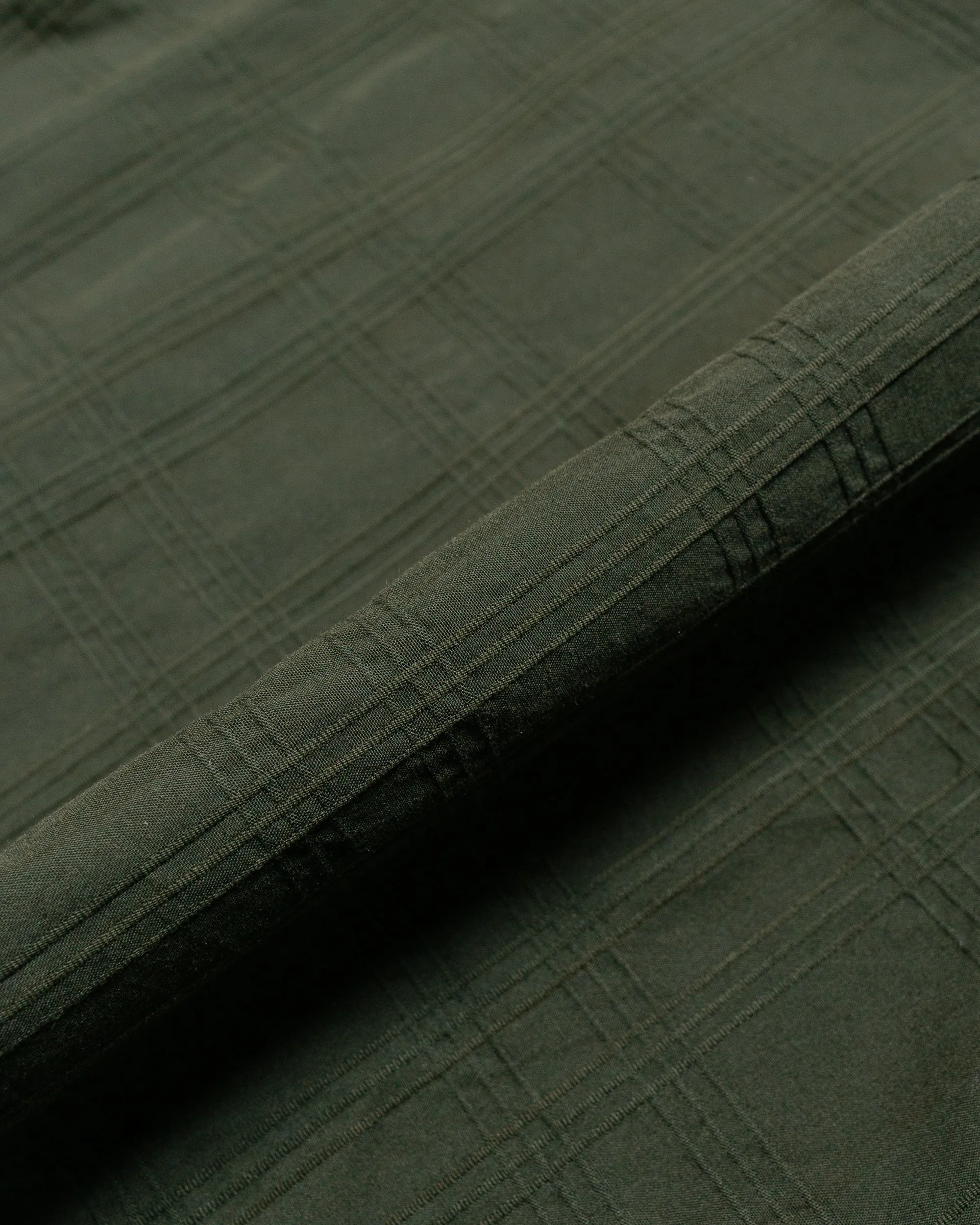 Norse Projects Carsten Relaxed Dobby Check Shirt Spruce Green sold by Lost & Found product image thumbnail 5