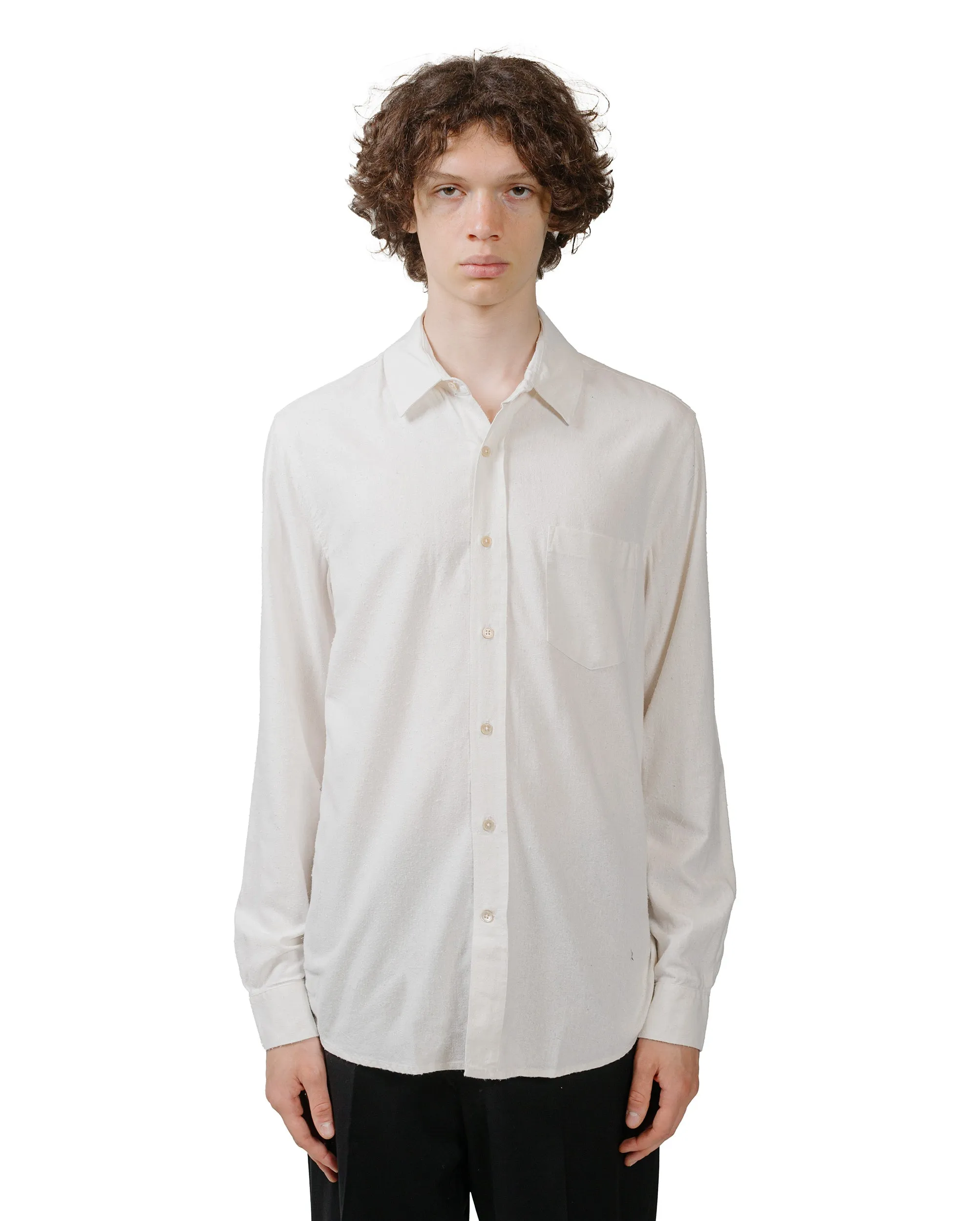 Our Legacy Classic Shirt White Silk sold by Lost & Found product image thumbnail 2