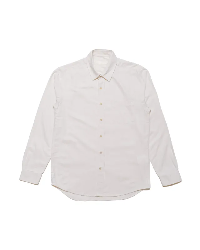 Our Legacy Classic Shirt White Silk sold by Lost & Found