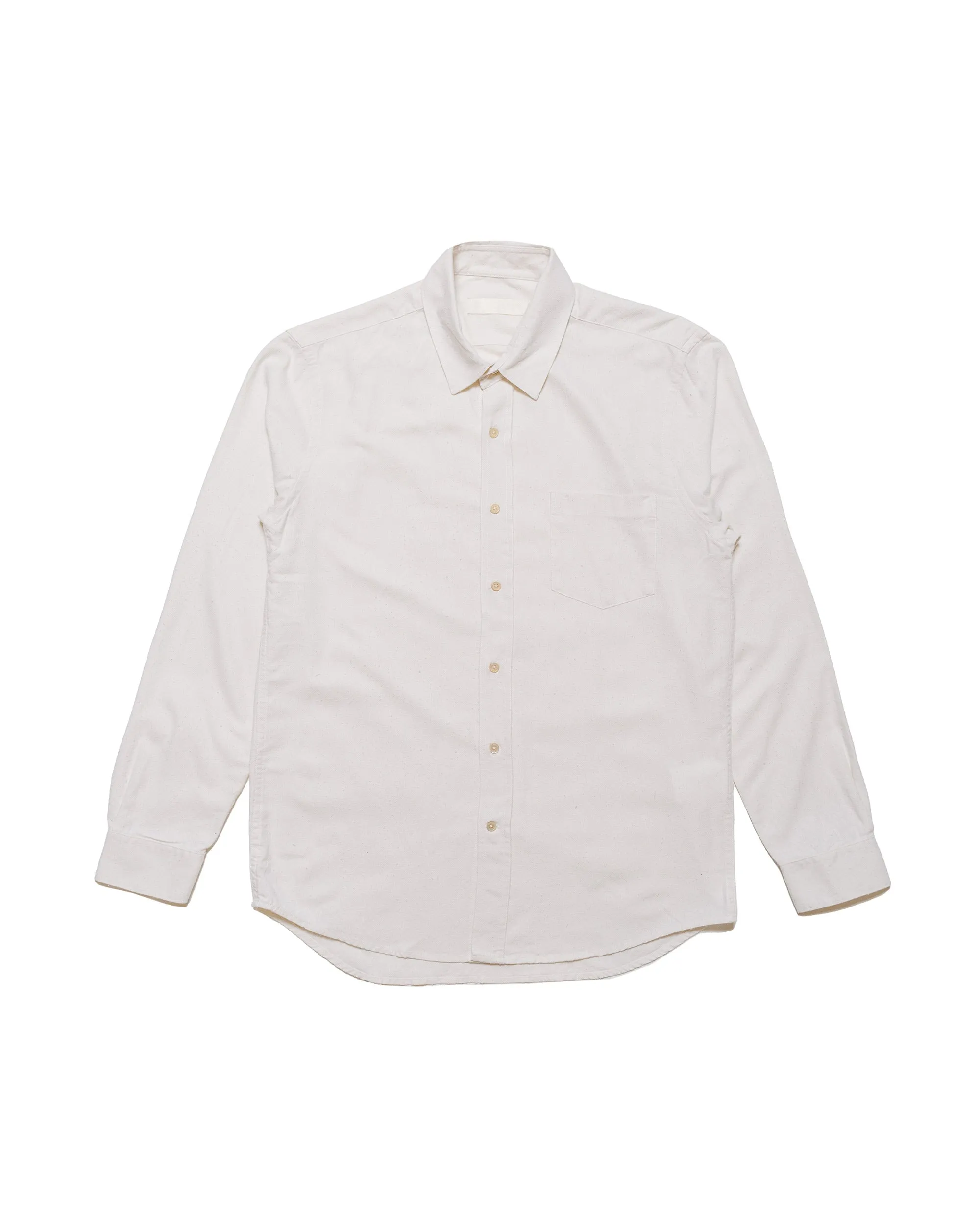 Our Legacy Classic Shirt White Silk sold by Lost & Found