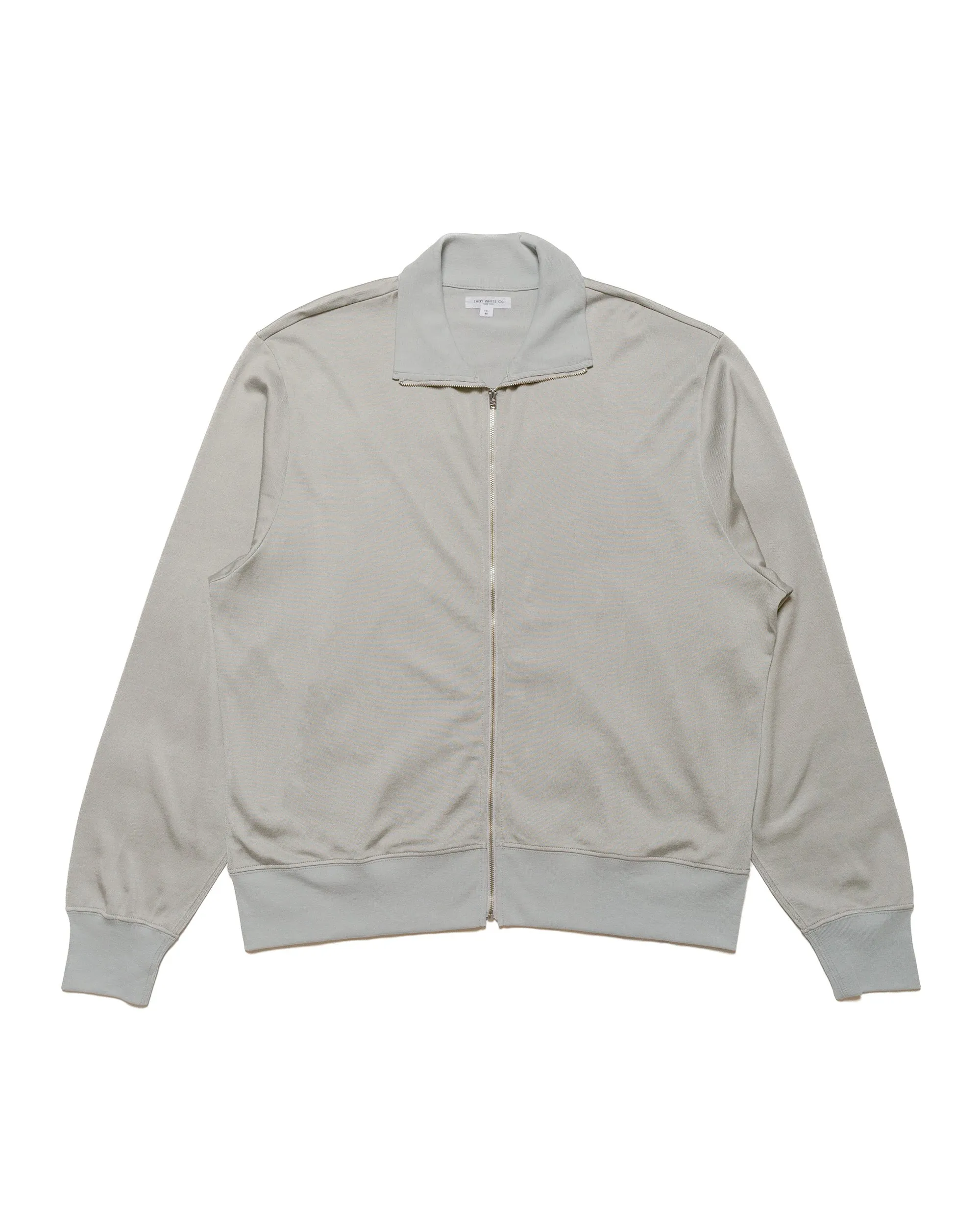 Lady White Co. Lightweight Full Zip Post Grey sold by Lost & Found