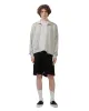Lady White Co. Lightweight Full Zip Post Grey sold by Lost & Found
