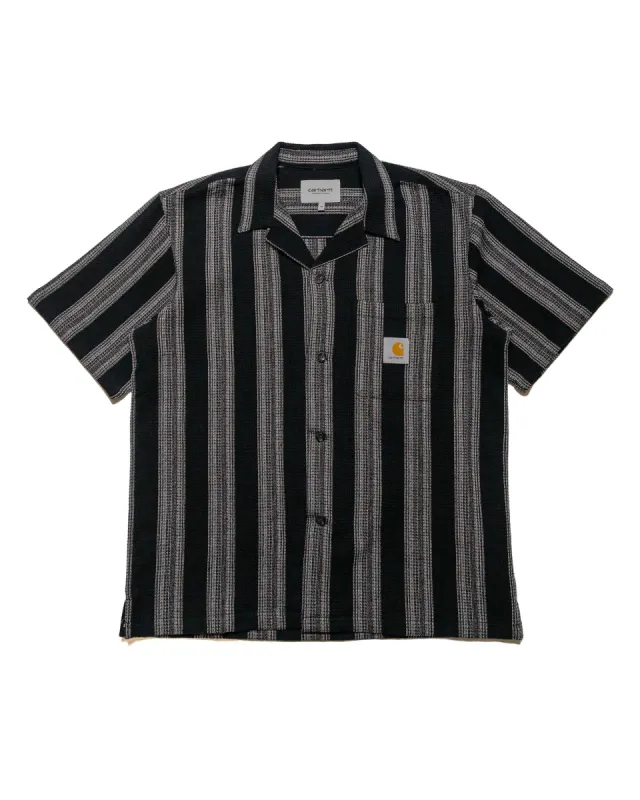 Carhartt W.I.P. Dodson Stripe Shirt Black made by Lost & Found