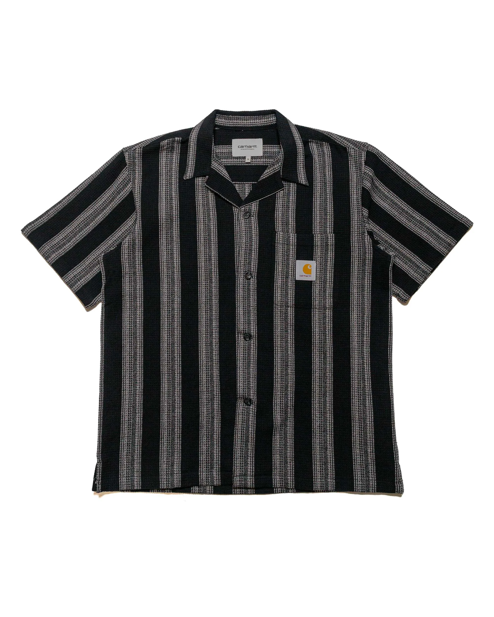 Carhartt W.I.P. Dodson Stripe Shirt Black sold by Lost & Found