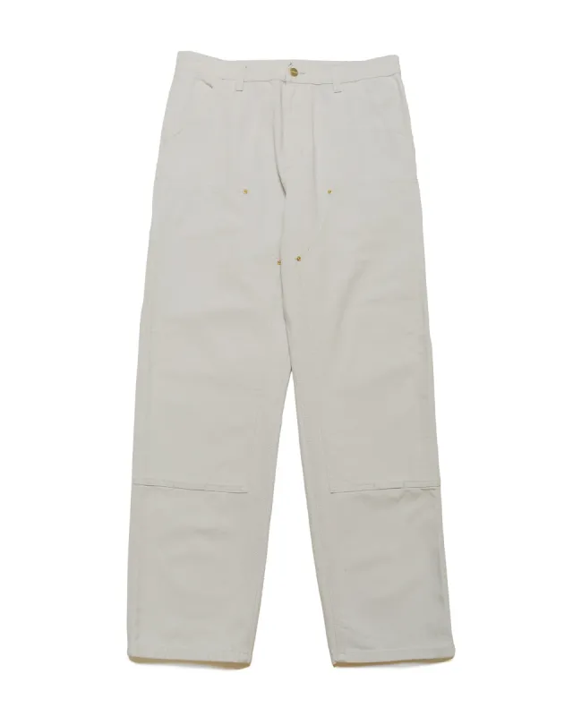 Carhartt W.I.P. Double Knee Pant Canvas Wax Rinsed sold by Lost & Found