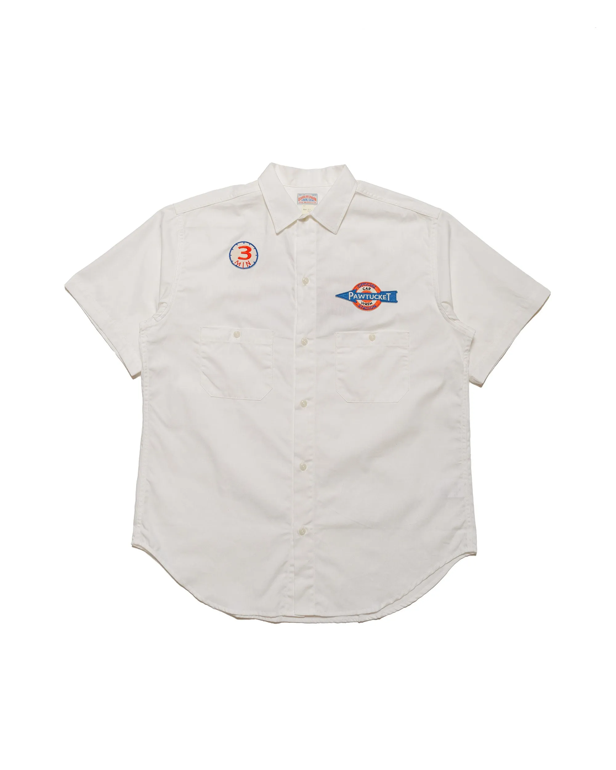 The Real McCoy's MS24005 Cotton Serviceman Shirt / Pawtucket White sold by Lost & Found