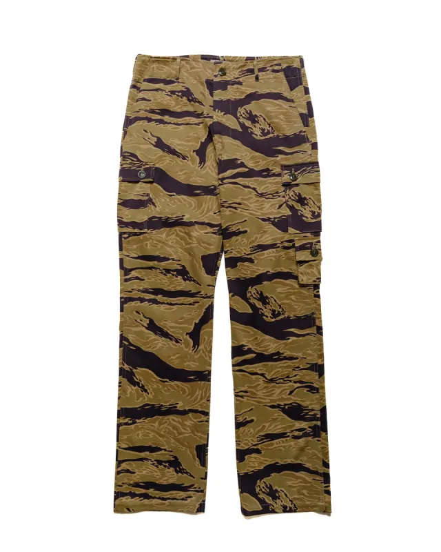 The Real McCoy's MP24001 Tiger Camouflage Trousers / Advisor Khaki sold by Lost & Found