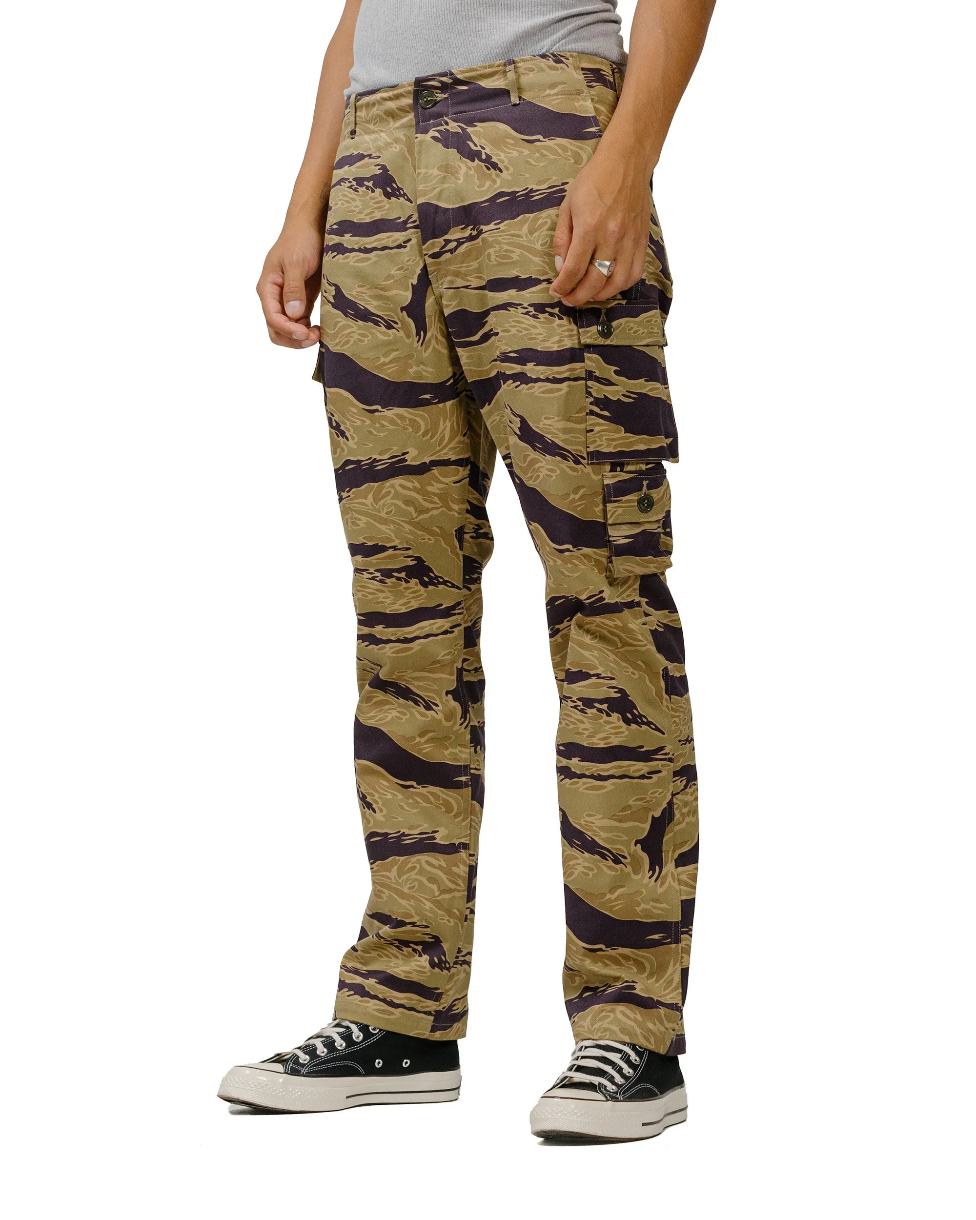 The Real McCoy's MP24001 Tiger Camouflage Trousers / Advisor Khaki sold by Lost & Found product image thumbnail 2
