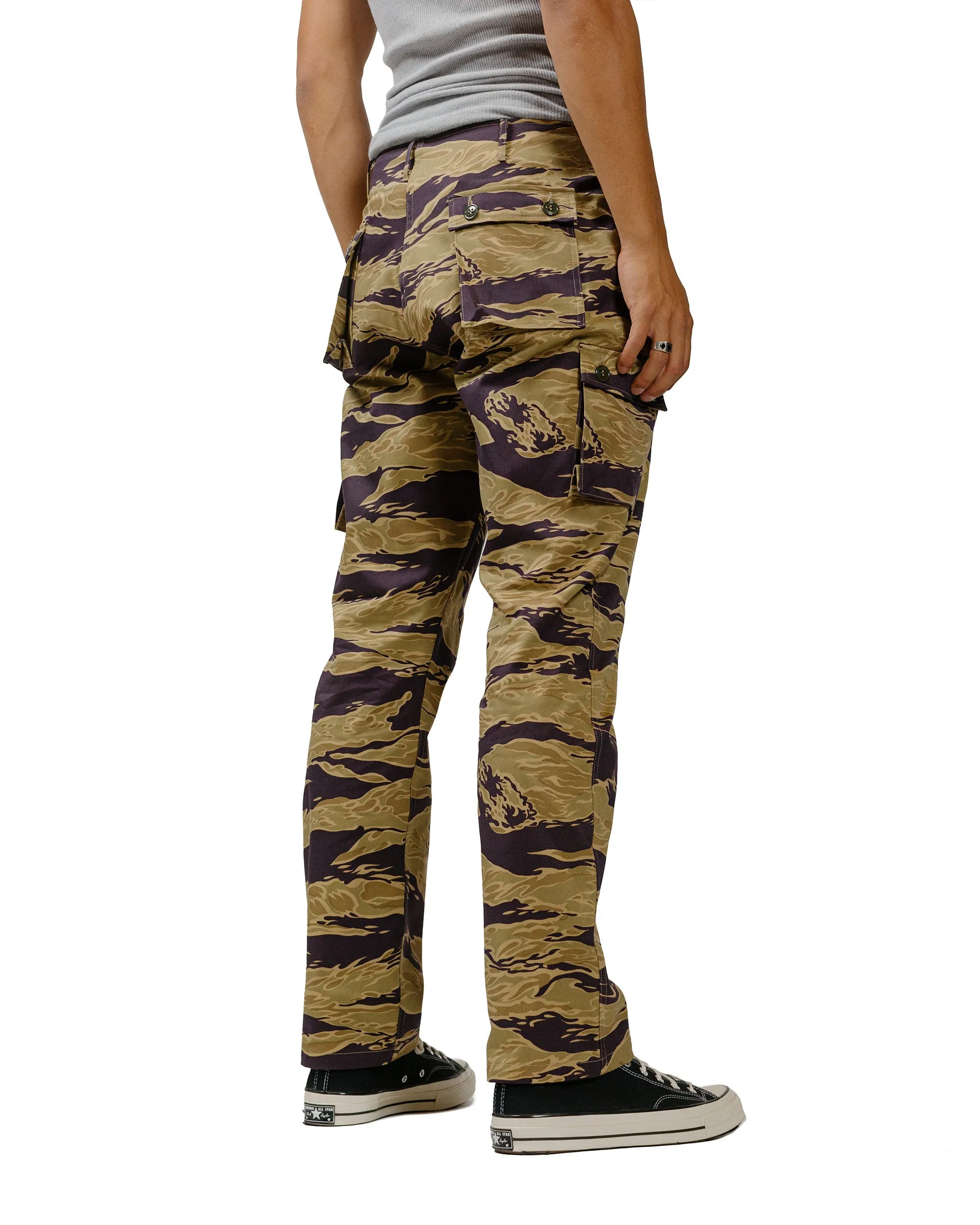 The Real McCoy's MP24001 Tiger Camouflage Trousers / Advisor Khaki sold by Lost & Found product image thumbnail 3