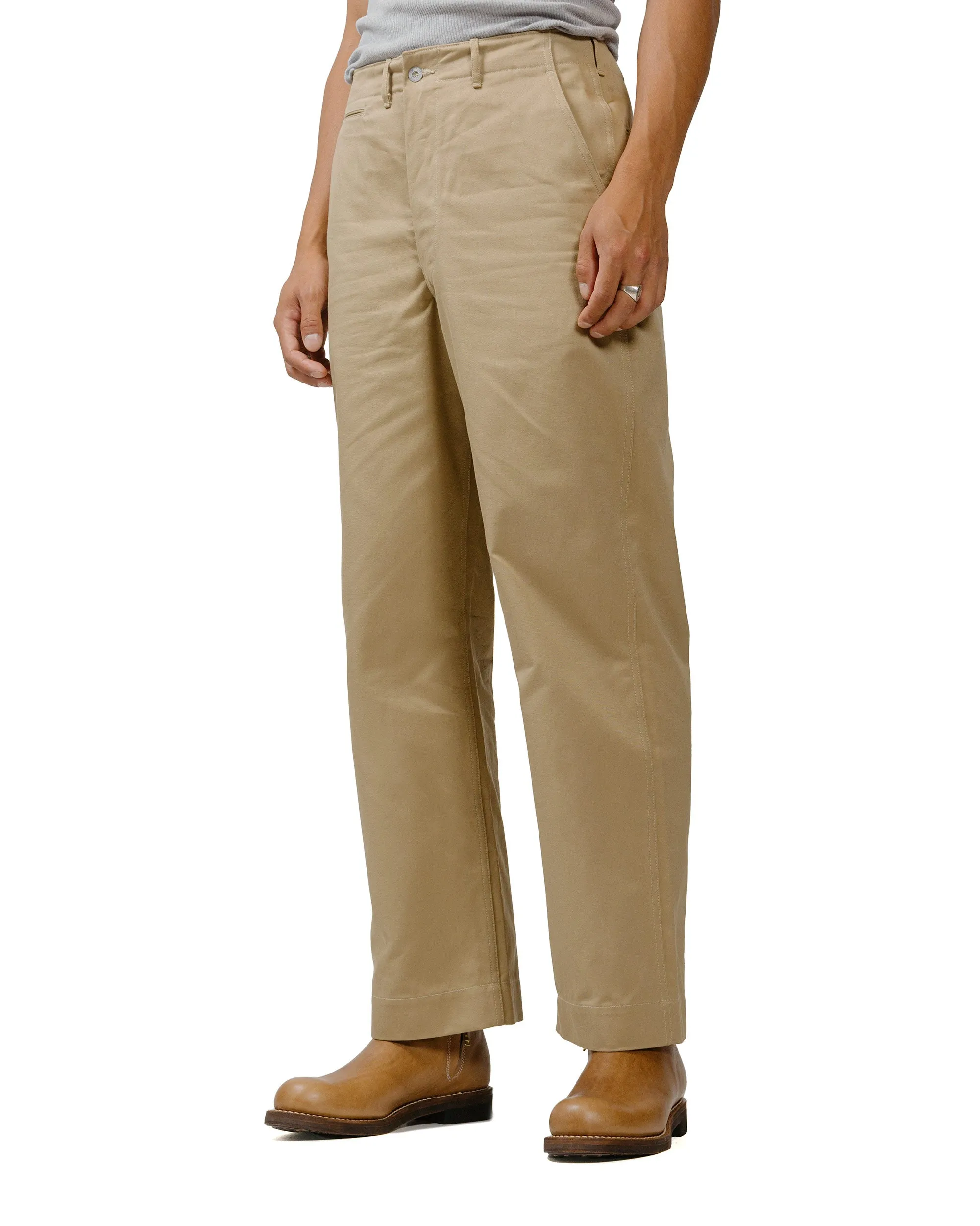 The Real McCoy's MP23102 Trousers, Cotton, Khaki, 1941 Khaki sold by Lost & Found product image thumbnail 2