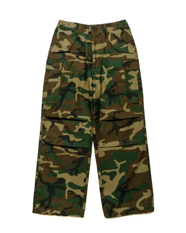 The Real McCoy's MP23101 Trousers, Men's, Field, M-65 / Woodland Olive sold by Lost & Found