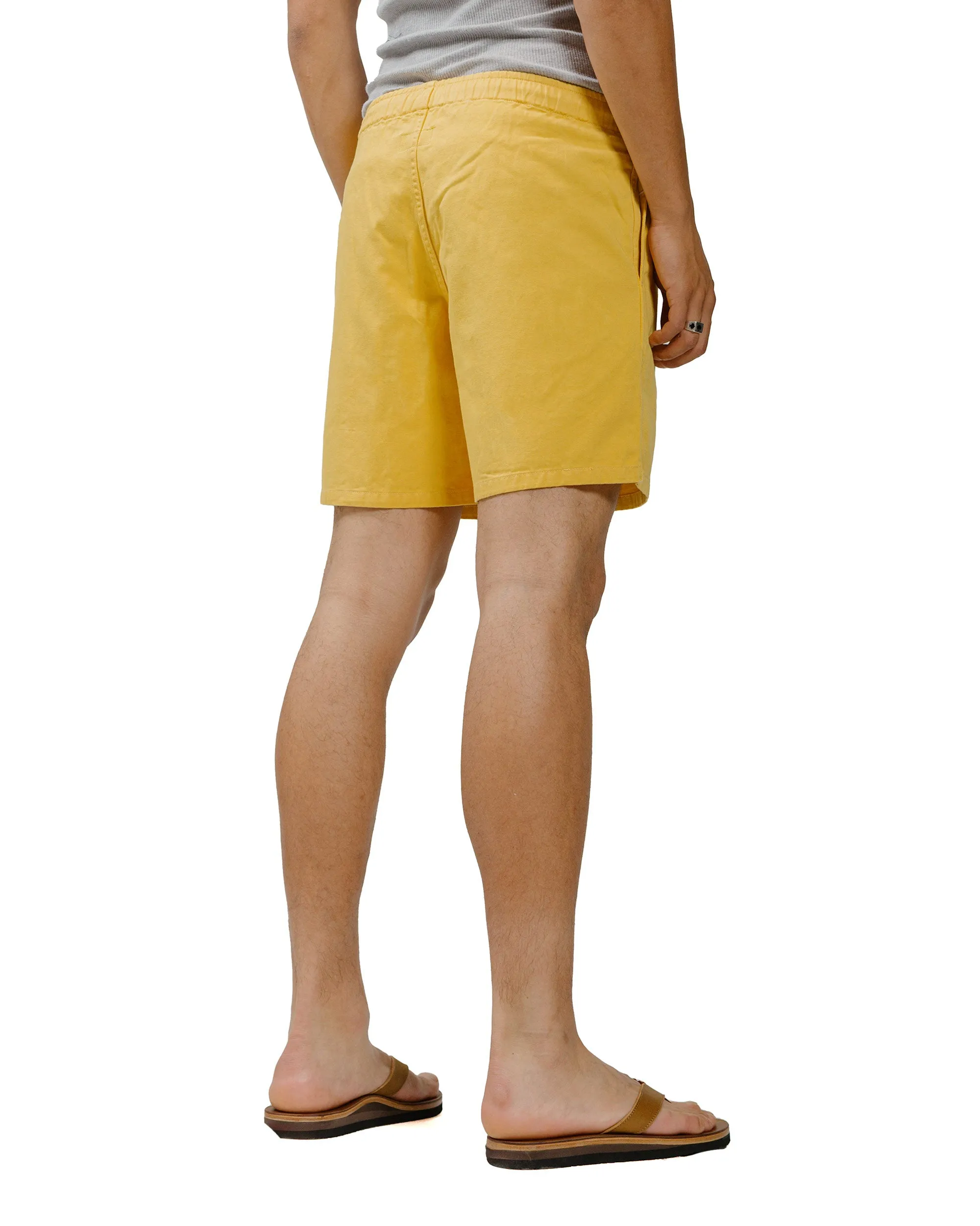 The Real McCoy's MP22015 Cotton Drill Swim Shorts (Over-Dyed) Yellow sold by Lost & Found product image thumbnail 3