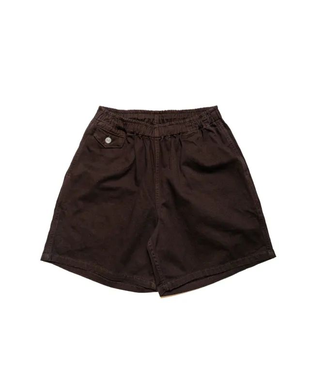 The Real McCoy's MP22015 Cotton Drill Swim Shorts (Over-Dyed) Black sold by Lost & Found
