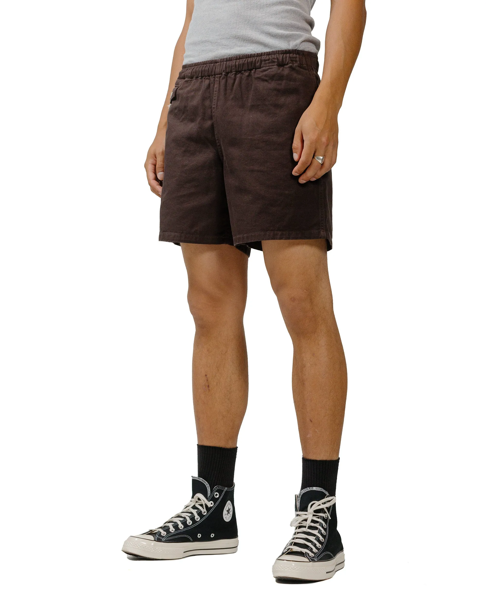 The Real McCoy's MP22015 Cotton Drill Swim Shorts (Over-Dyed) Black sold by Lost & Found product image thumbnail 2