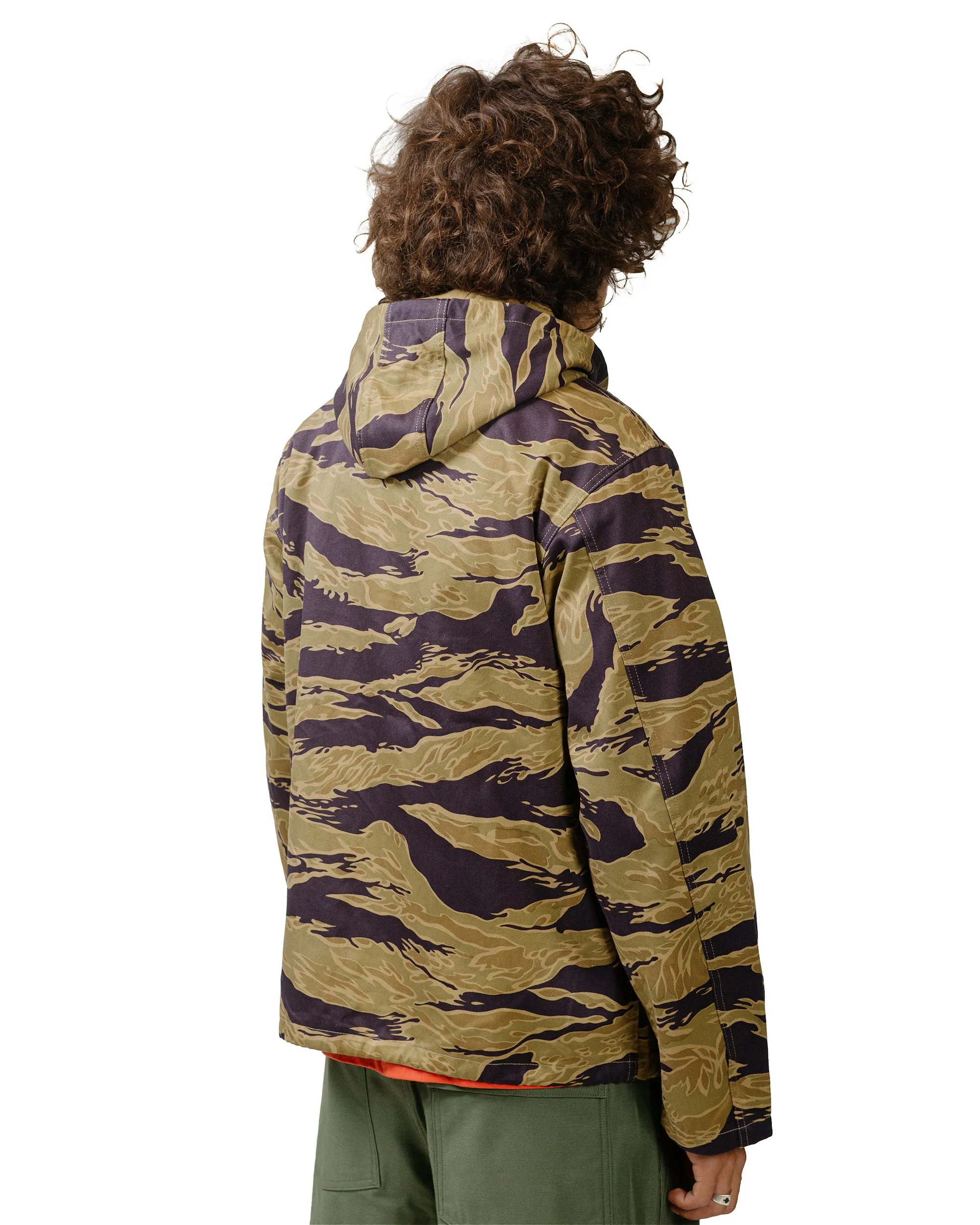 The Real McCoy's MJ24004 Tiger Camouflage Parka / Advisor Khaki sold by Lost & Found product image thumbnail 3