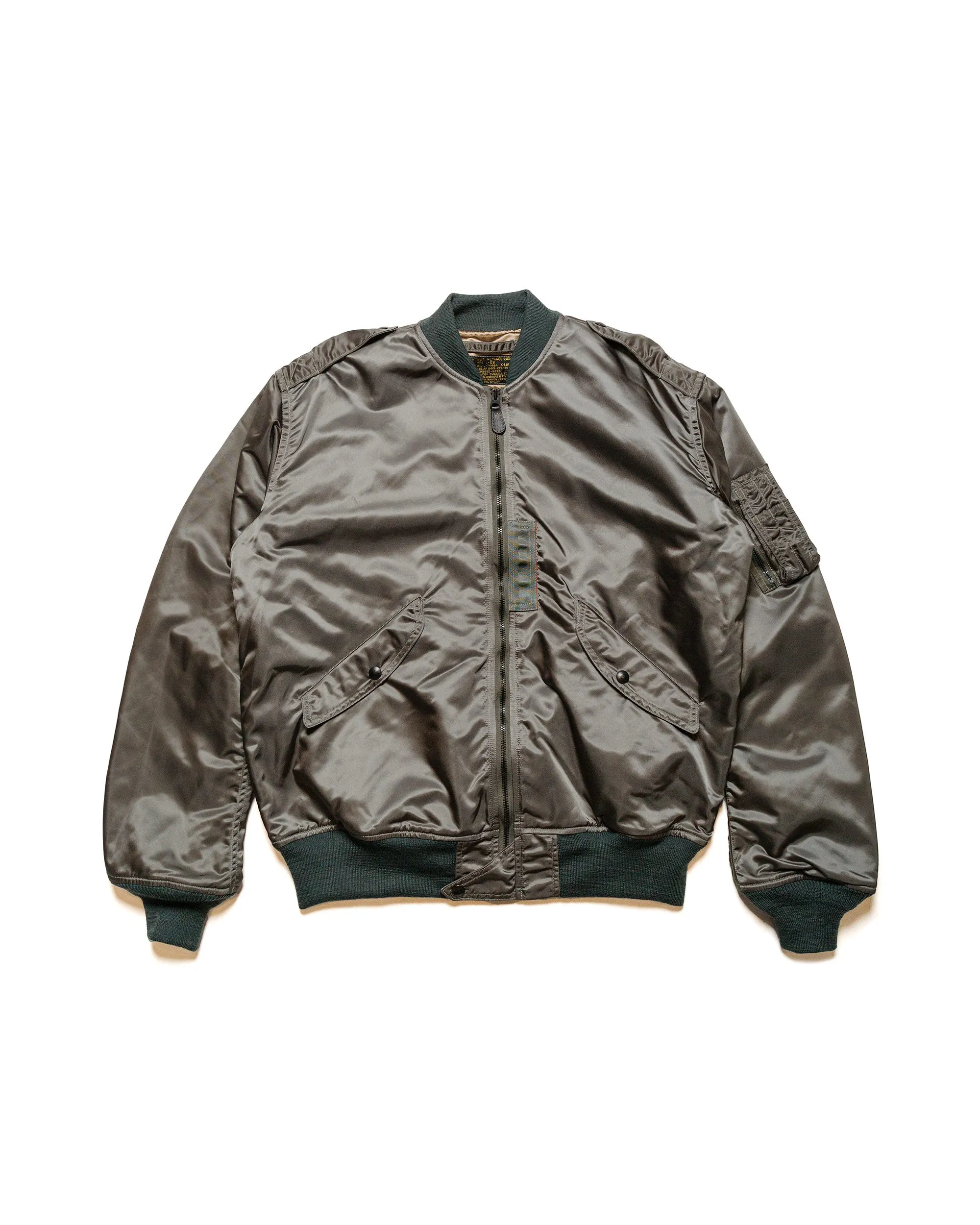 The Real McCoy's MJ24001 Type L-2B Real McCoy Mfg. Co. Sage Green sold by Lost & Found