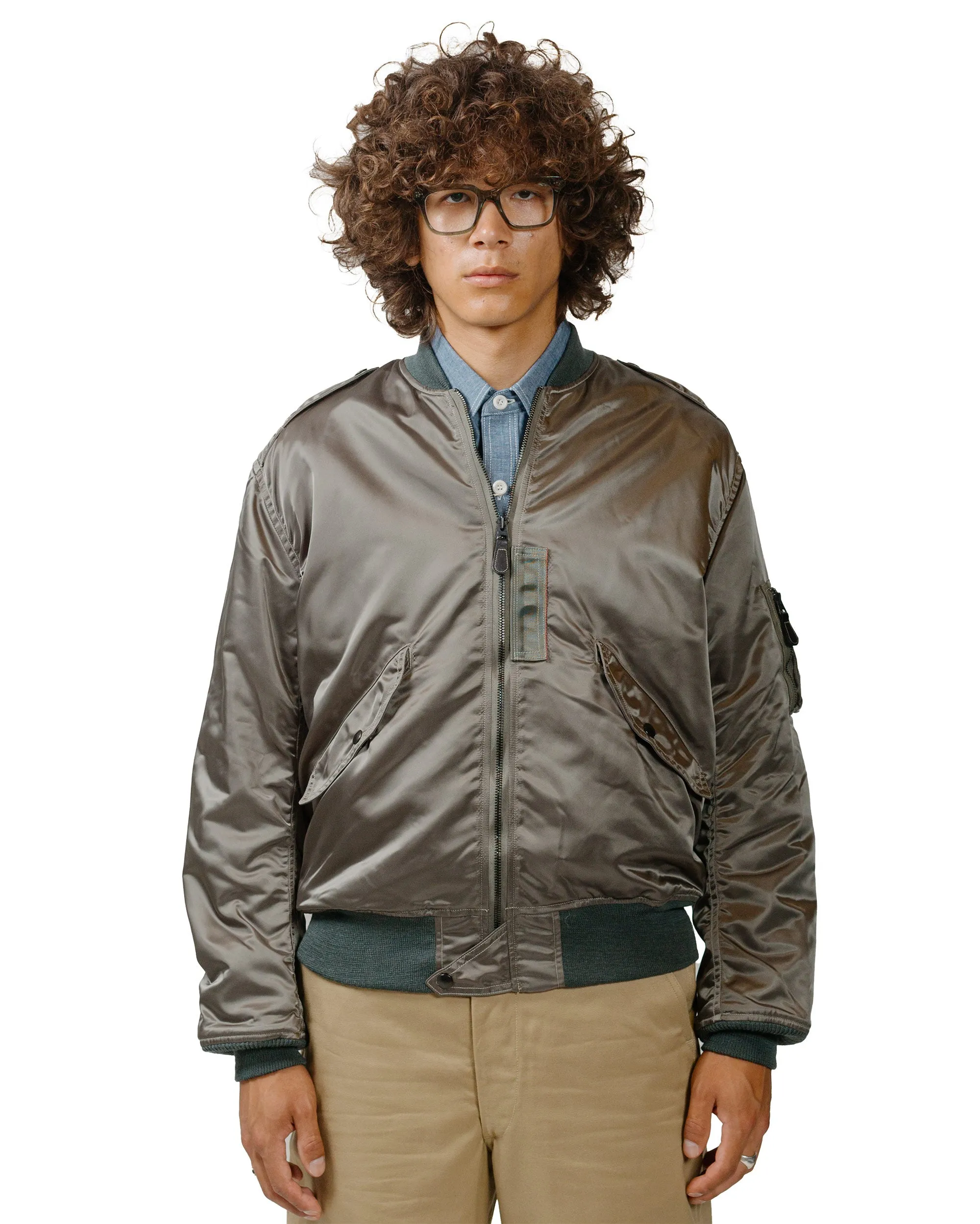 The Real McCoy's MJ24001 Type L-2B Real McCoy Mfg. Co. Sage Green sold by Lost & Found product image thumbnail 2