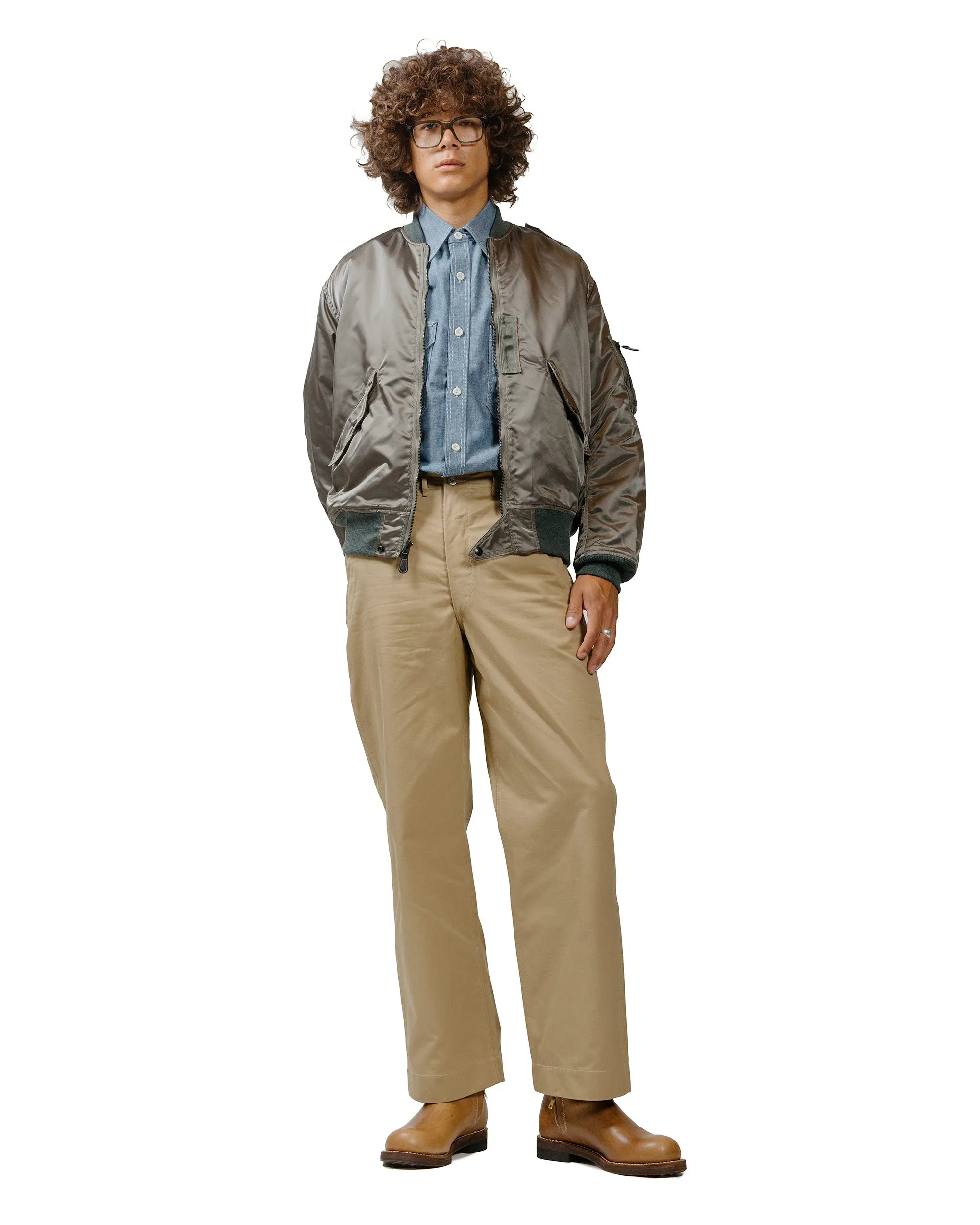 The Real McCoy's MJ24001 Type L-2B Real McCoy Mfg. Co. Sage Green sold by Lost & Found product image thumbnail 4