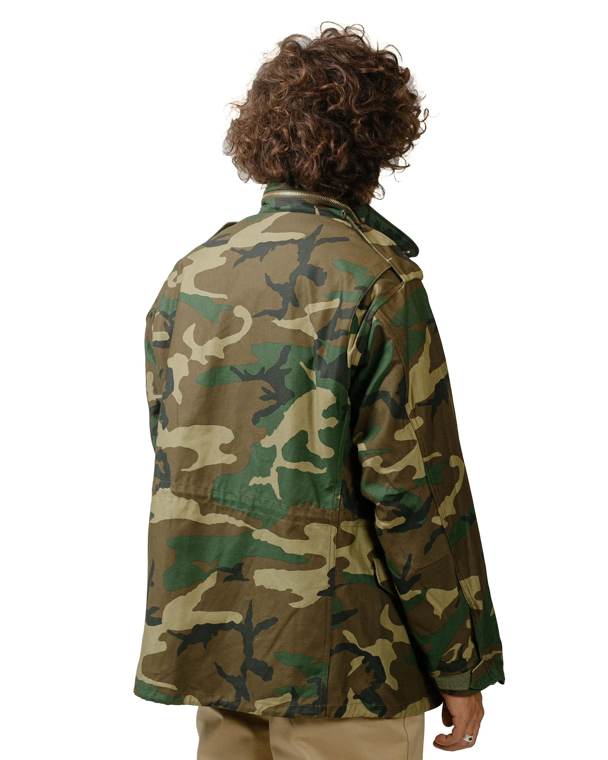 The Real McCoy's MJ23113 Coat, Man's, Field, M-65 / Woodland Olive sold by Lost & Found product image thumbnail 3