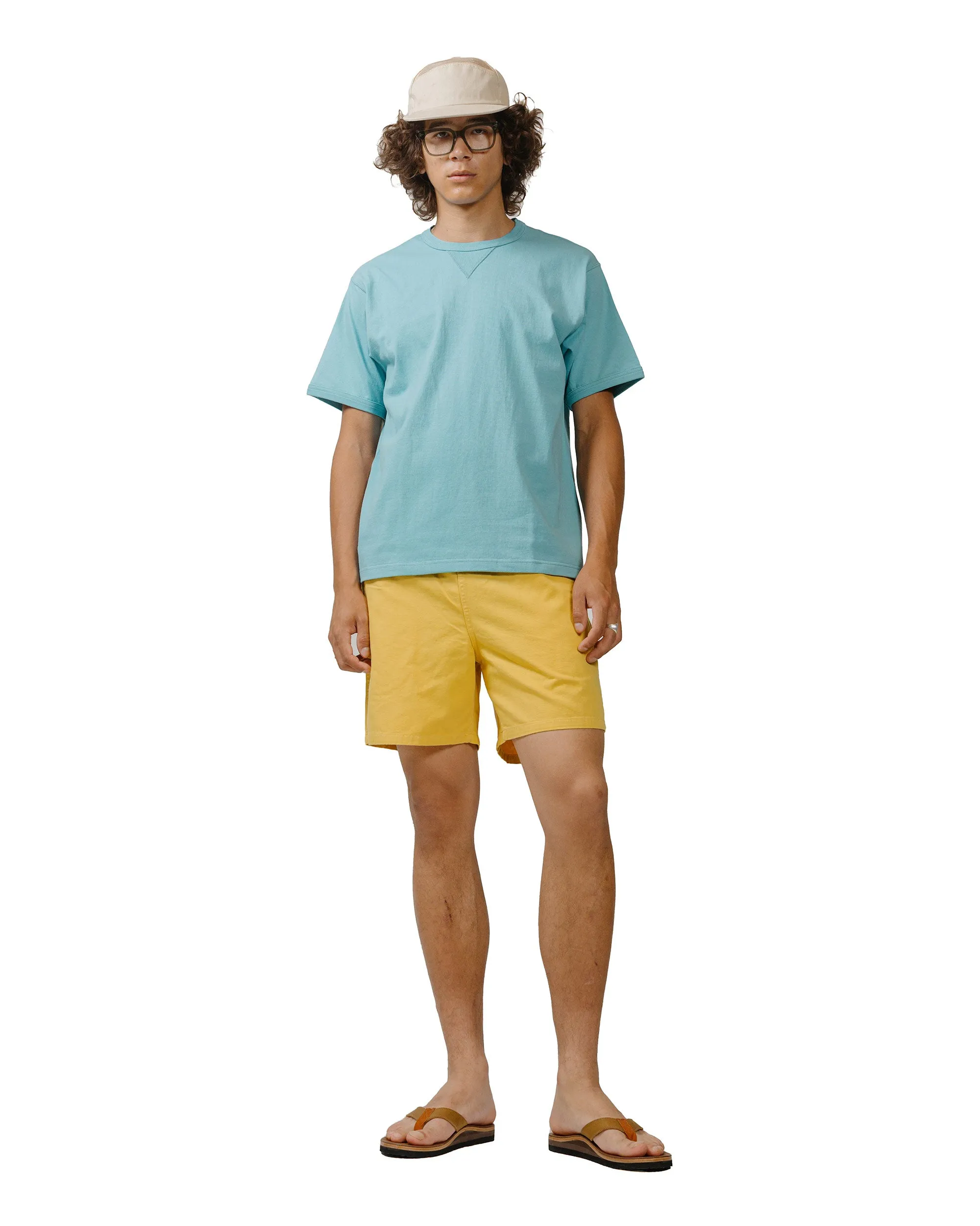 The Real McCoy's MC23020 Gusset Tee Teal sold by Lost & Found product image thumbnail 4