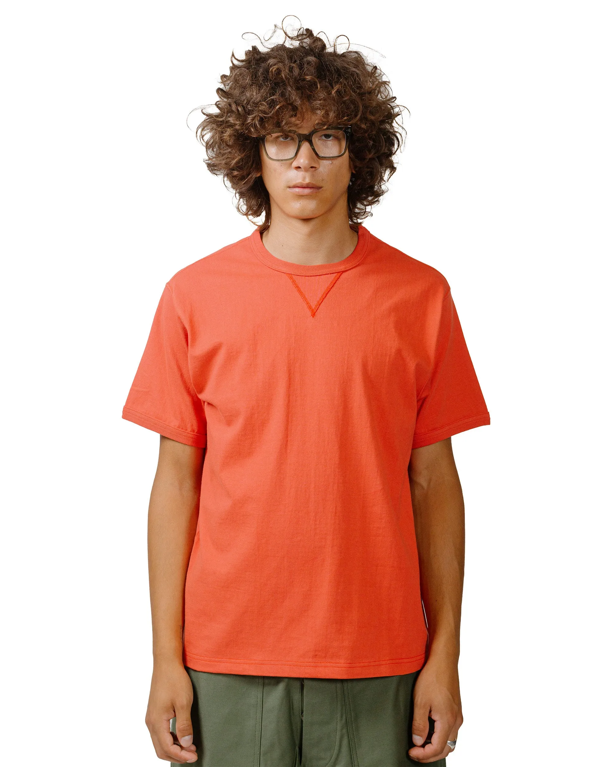 The Real McCoy's MC23020 Gusset Tee Scarlet sold by Lost & Found product image thumbnail 2