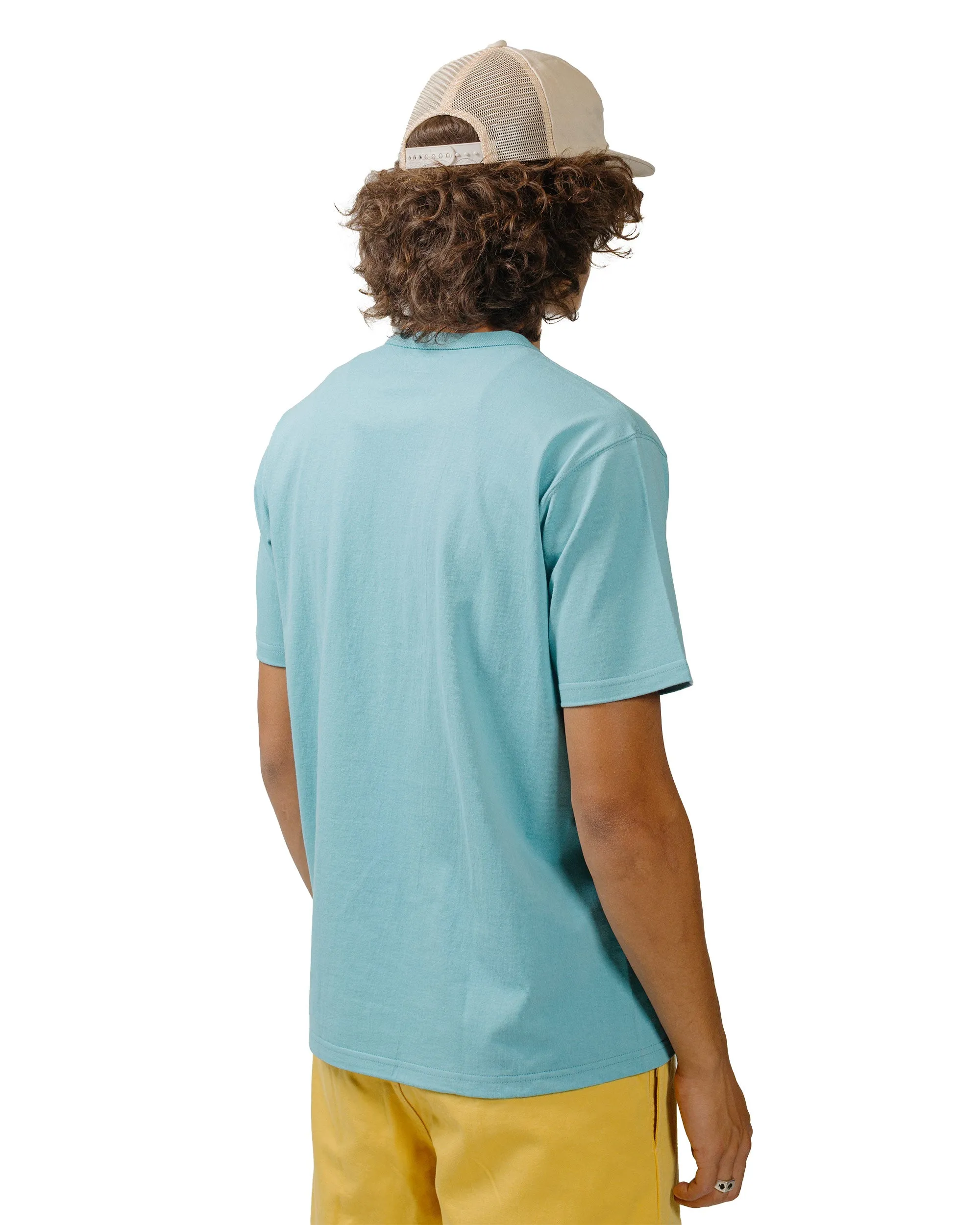 The Real McCoy's MC22006 Pocket Tee Teal sold by Lost & Found product image thumbnail 3