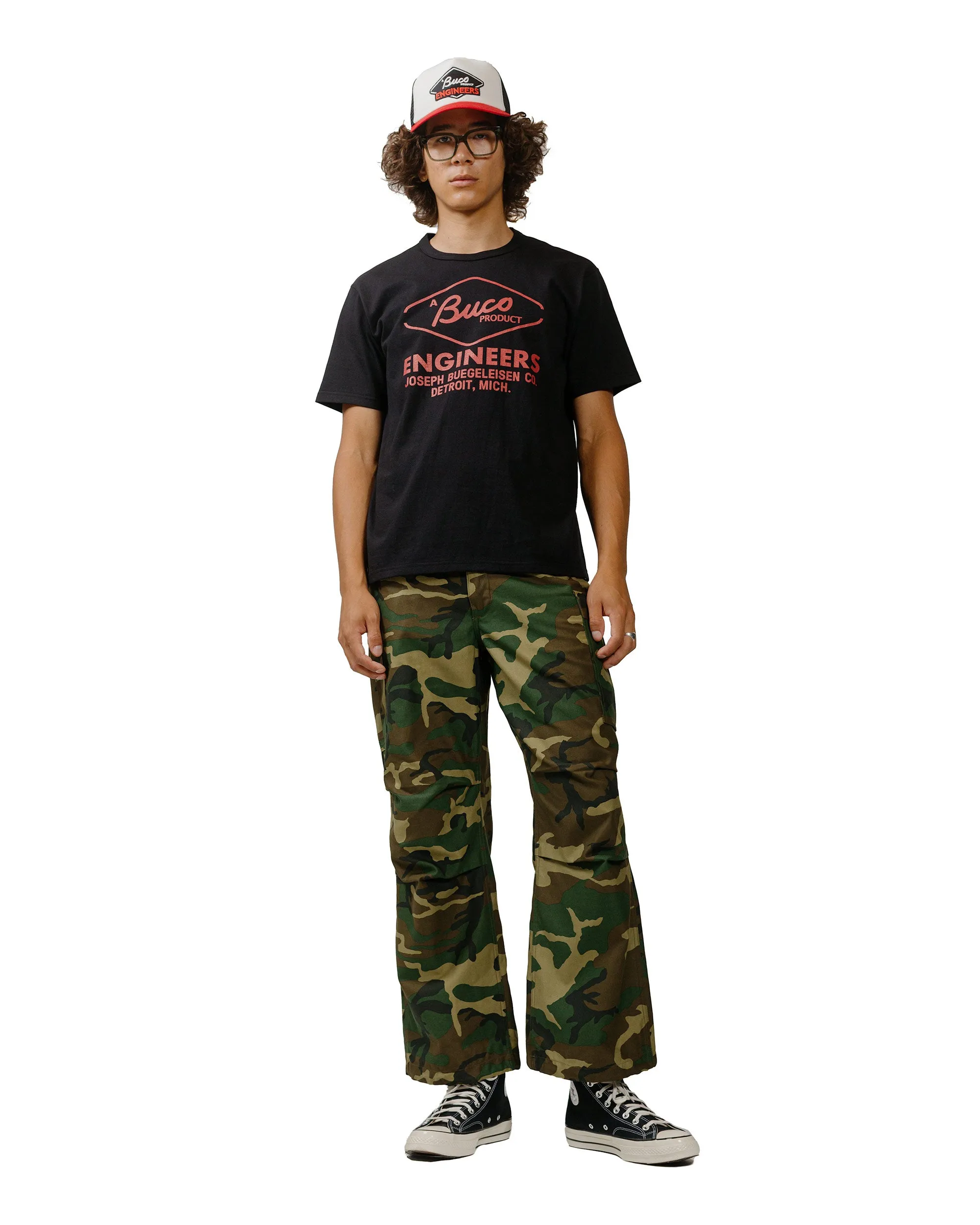 The Real McCoy's BC24003 Buco Tee / Engineers Black sold by Lost & Found product image thumbnail 4