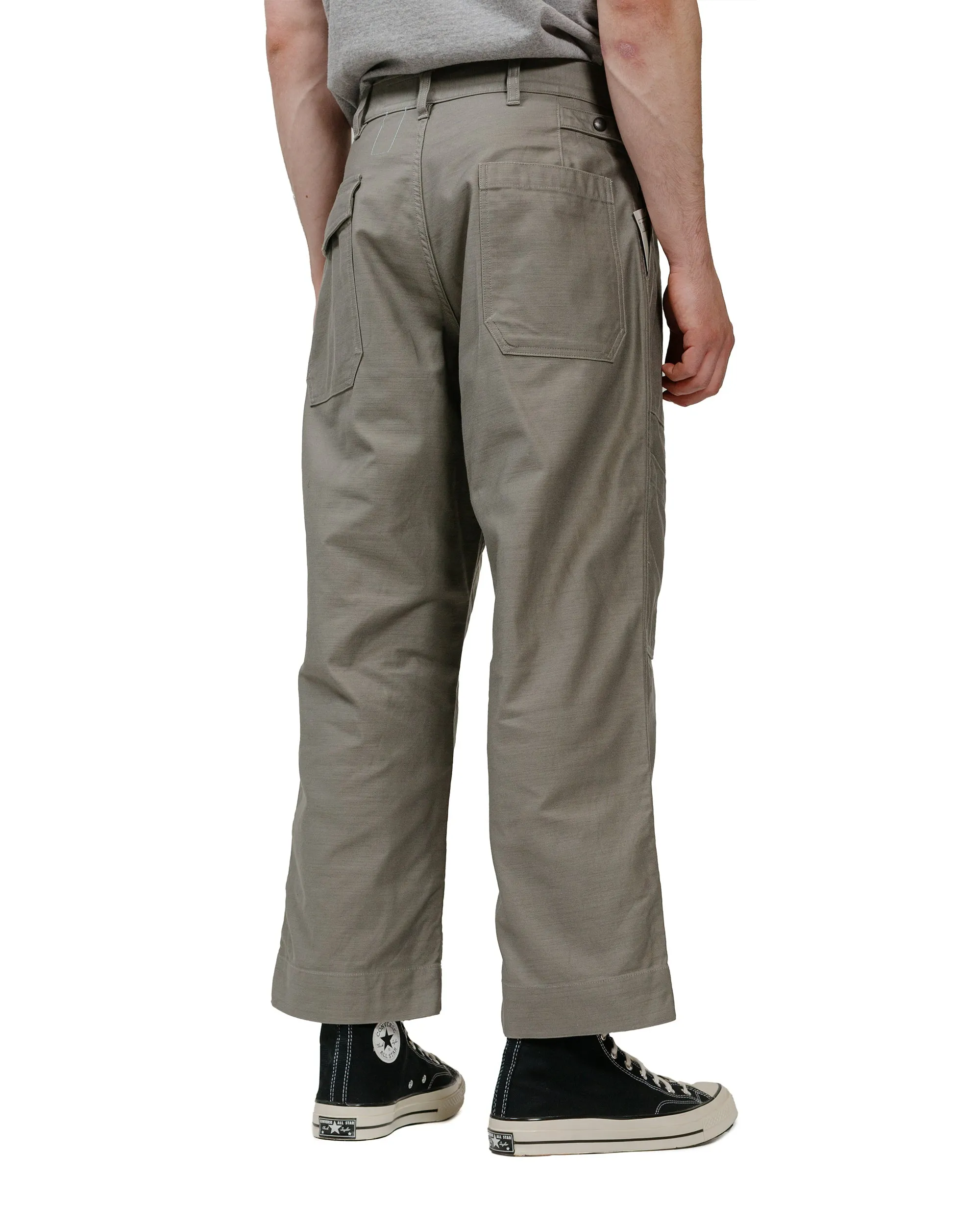 The Corona Utility FP025 Mechanic Slacks Military Back Satin Sage Green sold by Lost & Found product image thumbnail 3