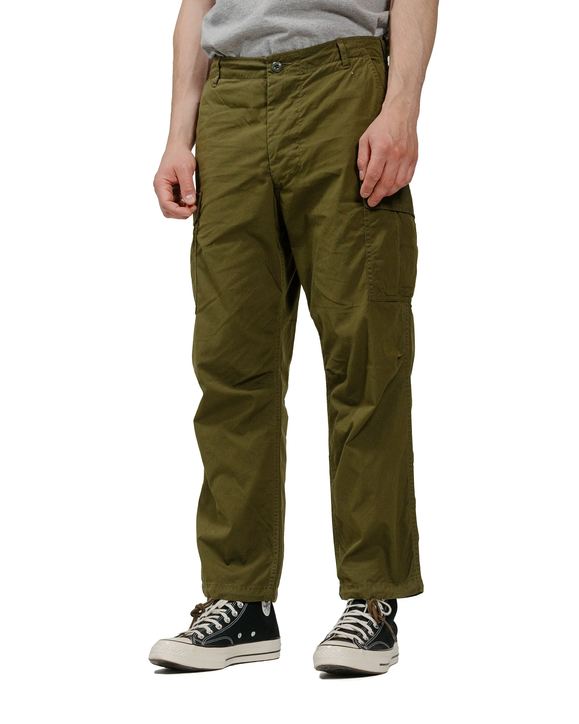 The Corona Utility FP006 Fatigue Slacks 'Jungle Slacks' Army Nylon/Cotton Blocks Olive Green sold by Lost & Found product image thumbnail 2