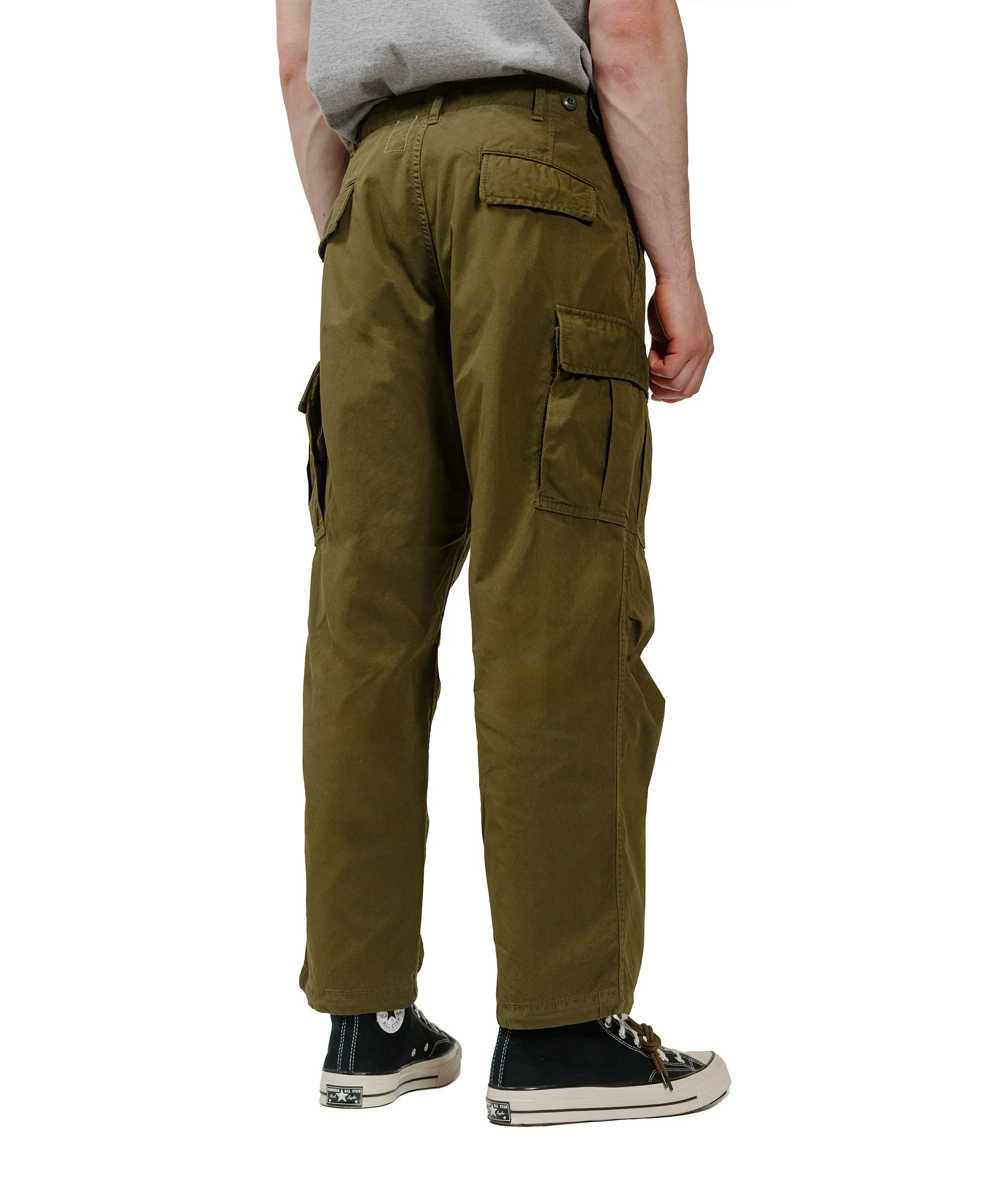 The Corona Utility FP006 Fatigue Slacks 'Jungle Slacks' Army Nylon/Cotton Blocks Olive Green sold by Lost & Found product image thumbnail 3
