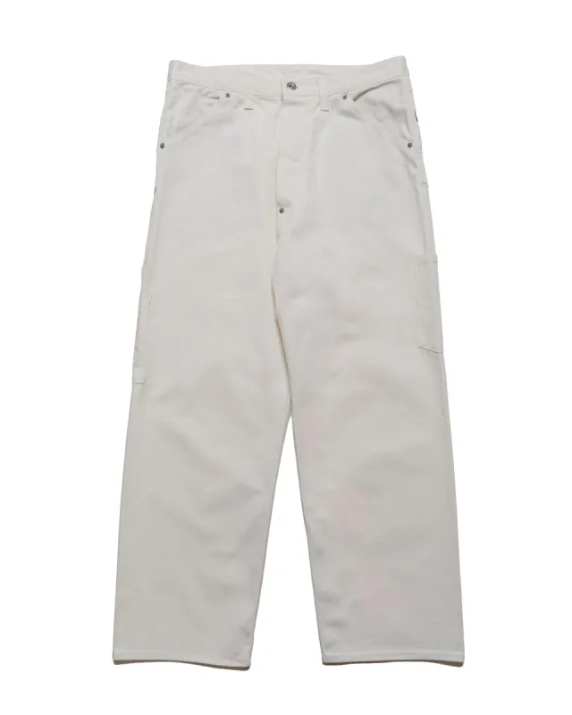 The Corona Utility CP011 Half Overalls Cotton Drill Natural sold by Lost & Found